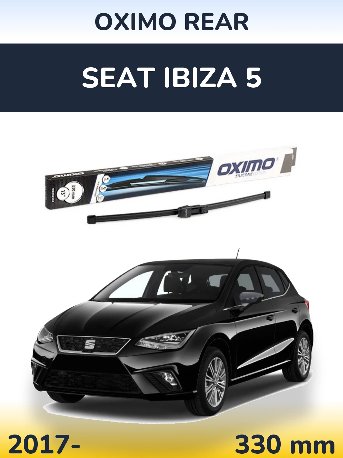 Torkarblad Oximo Rear för SEAT Ibiza 5