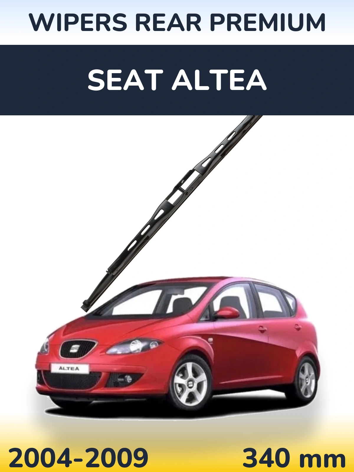 Torkarblad WIPERS REAR PREMIUM för SEAT Altea