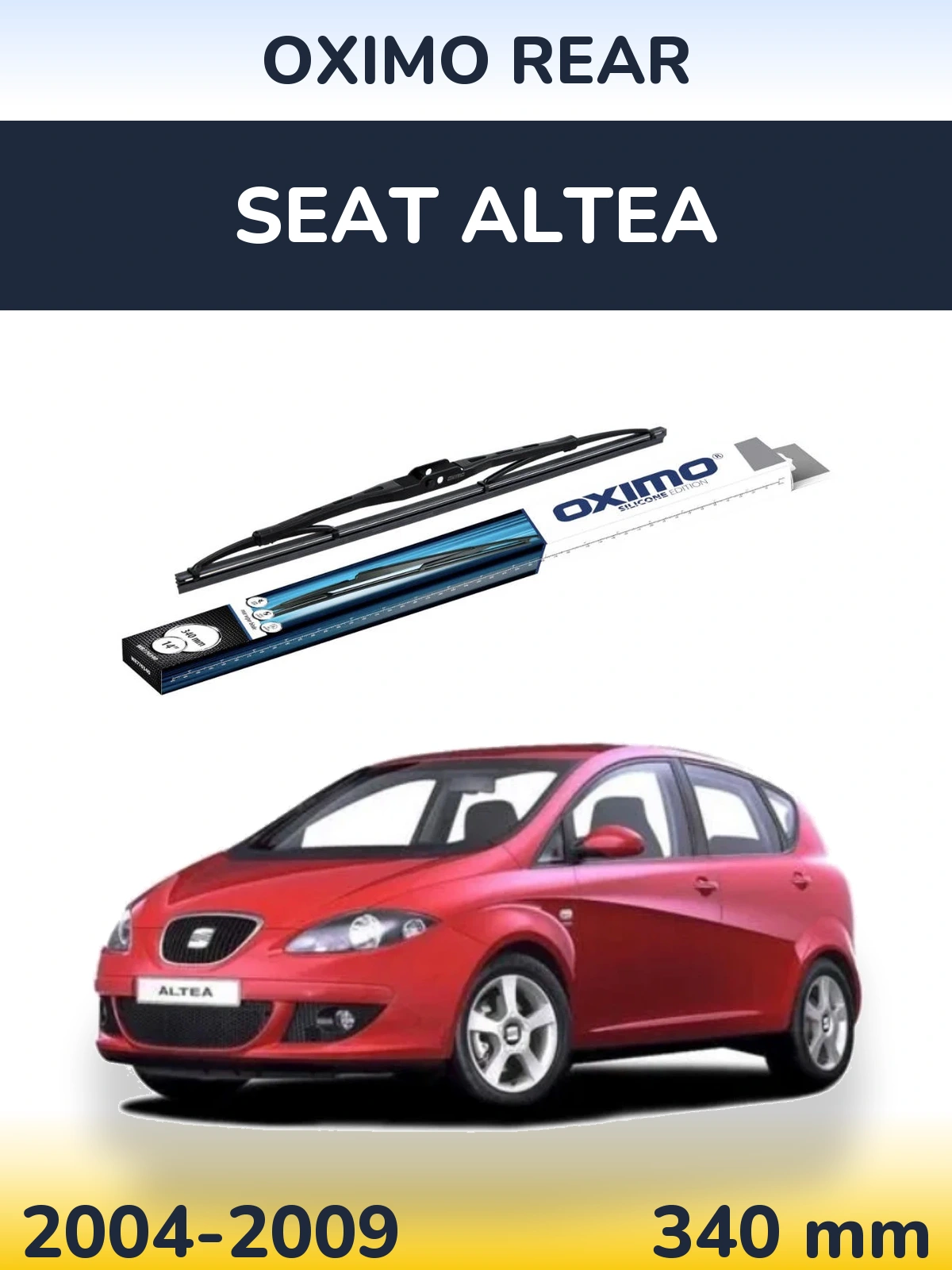 Torkarblad Oximo Rear för SEAT Altea