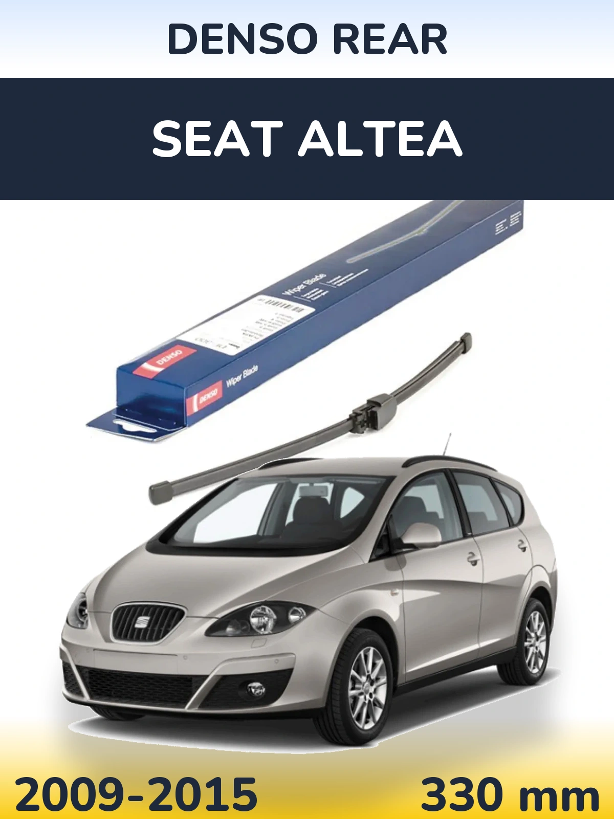 Задний дворник Denso Rear 335 мм для SEAT Altea 2009-2015