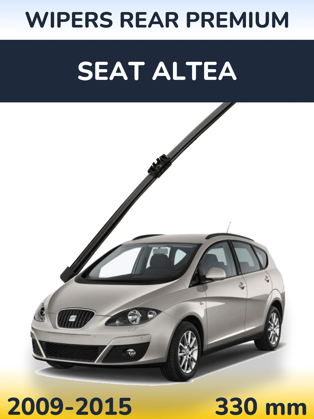 Torkarblad WIPERS REAR PREMIUM för SEAT Altea