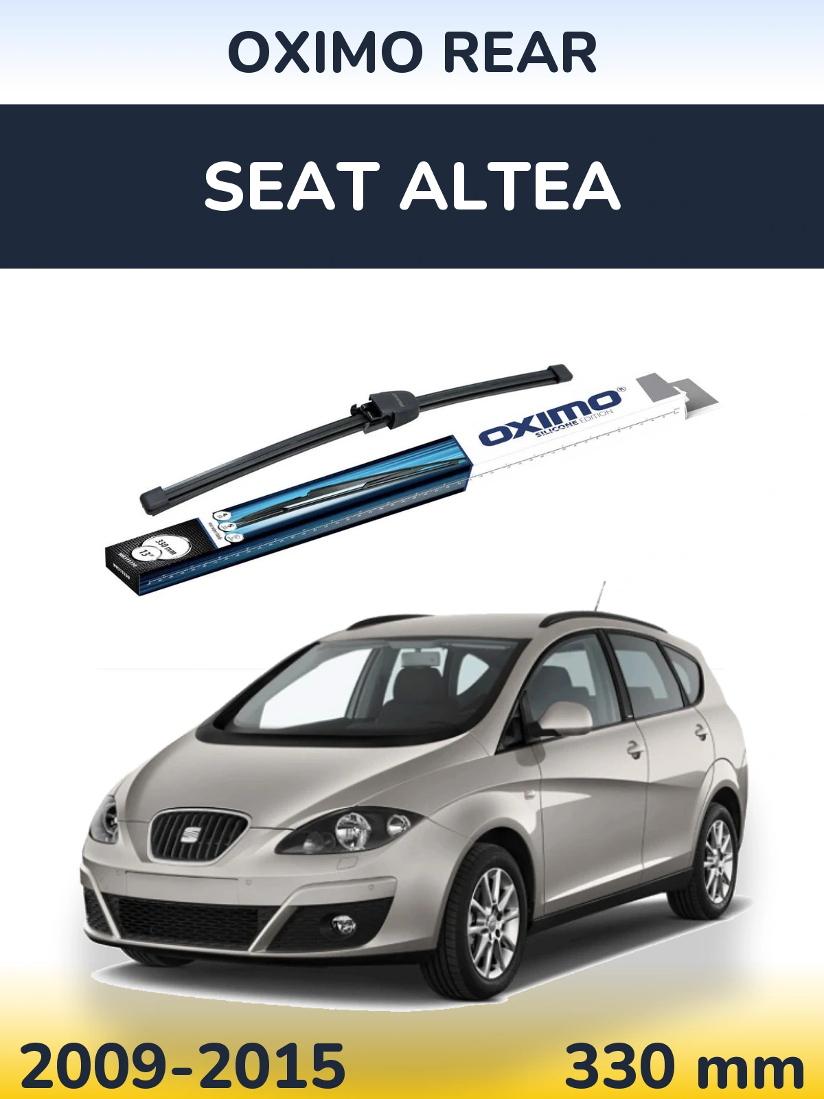 Torkarblad Oximo Rear för SEAT Altea