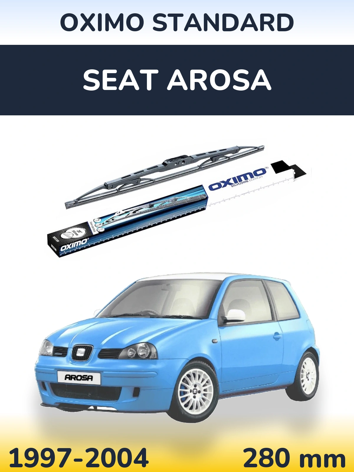 Torkarblad Oximo Standard för SEAT Arosa