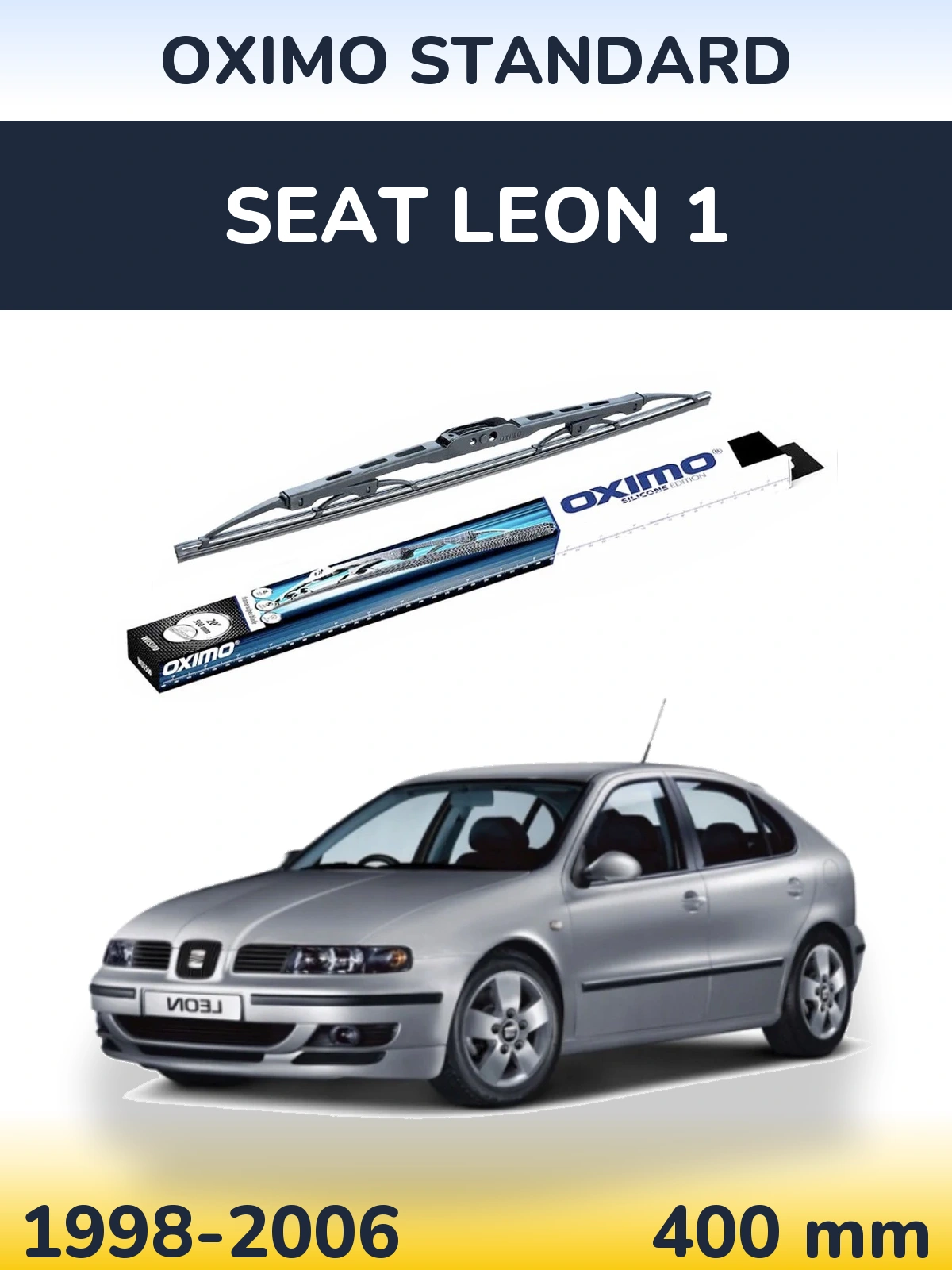 Torkarblad Oximo Standard för SEAT Leon 1