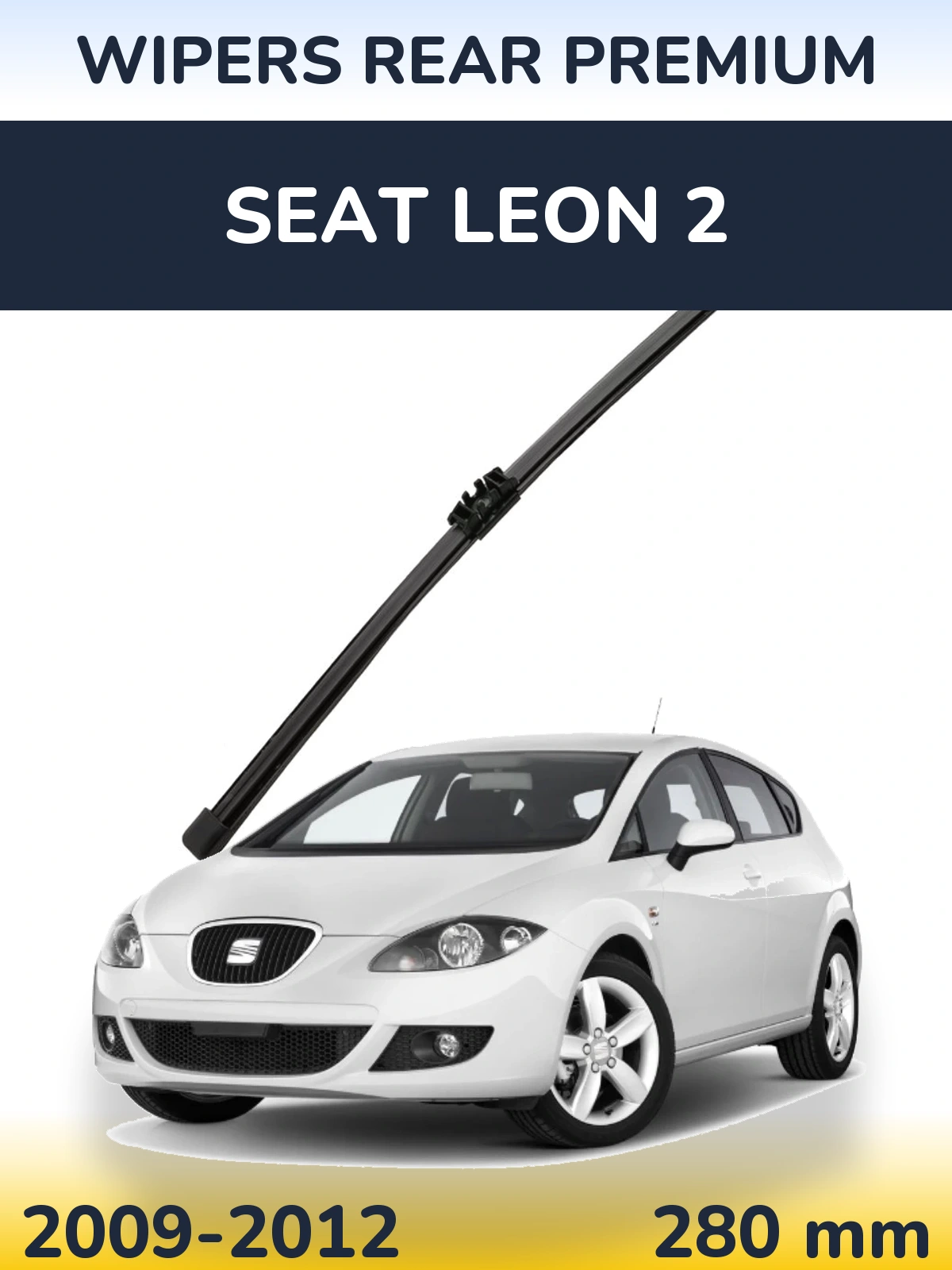 Задня щітка WIPERS REAR PREMIUM 280 мм для SEAT Leon 2 2009-2012