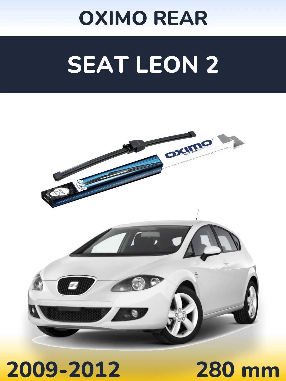 Torkarblad Oximo Rear för SEAT Leon 2