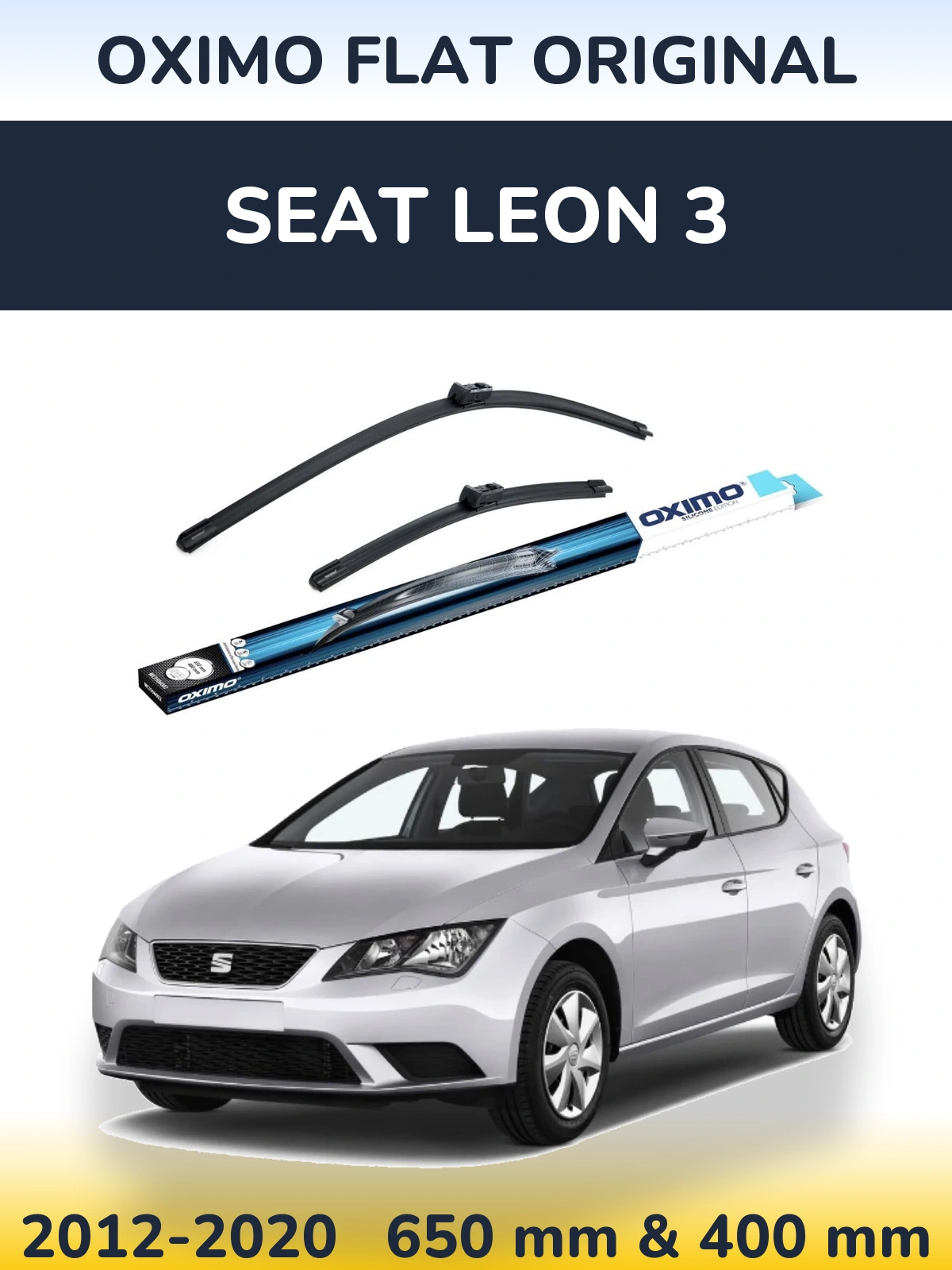 Torkarblad Oximo Flat Original för SEAT Leon 3