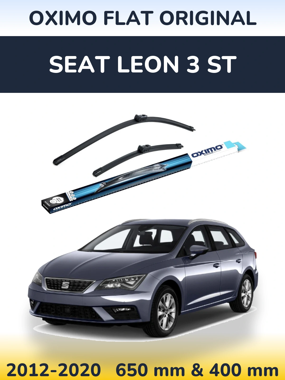 Torkarblad Oximo Flat Original för SEAT Leon 3 ST