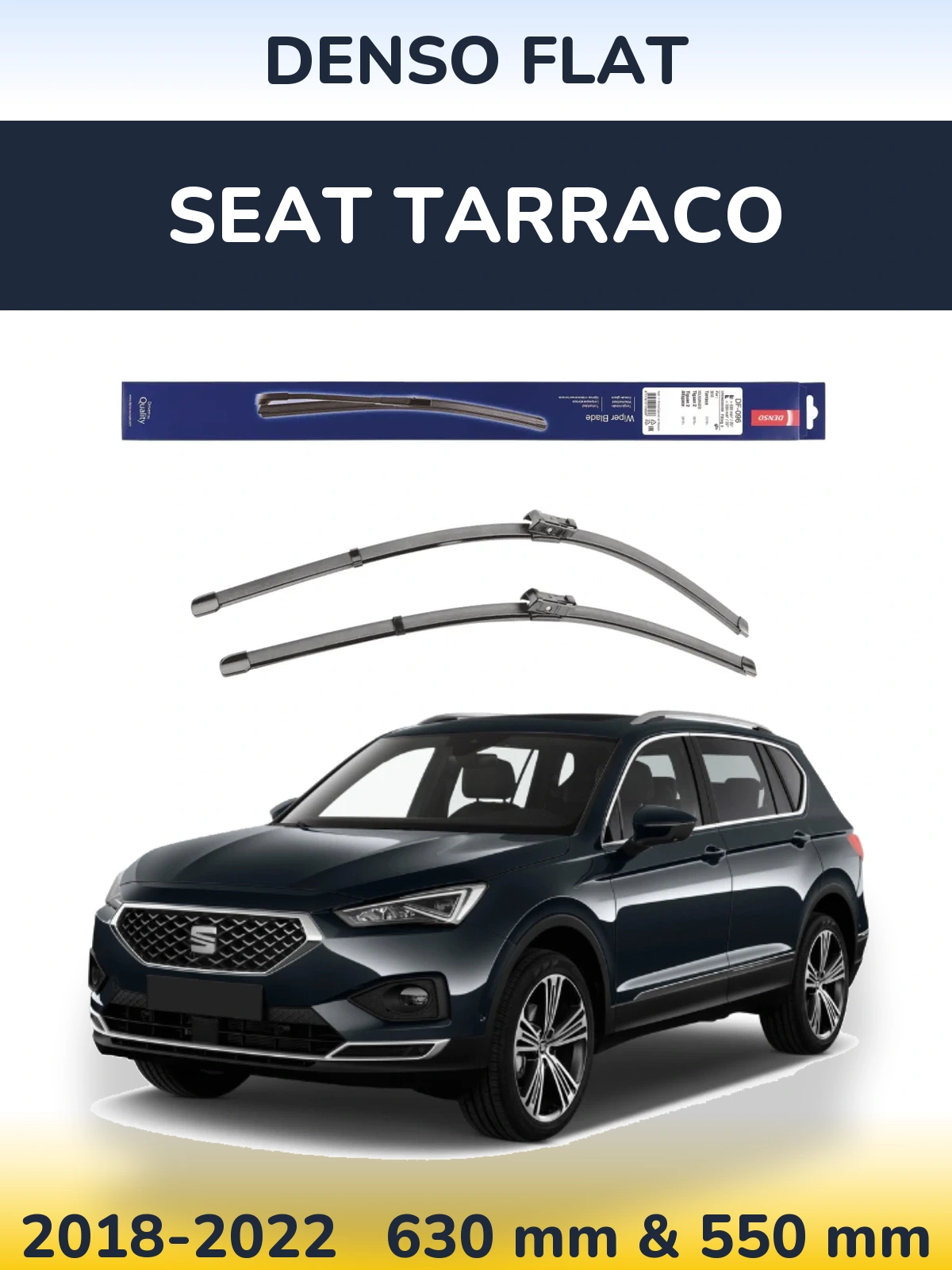 Torkarblad Denso Flat för SEAT Tarraco