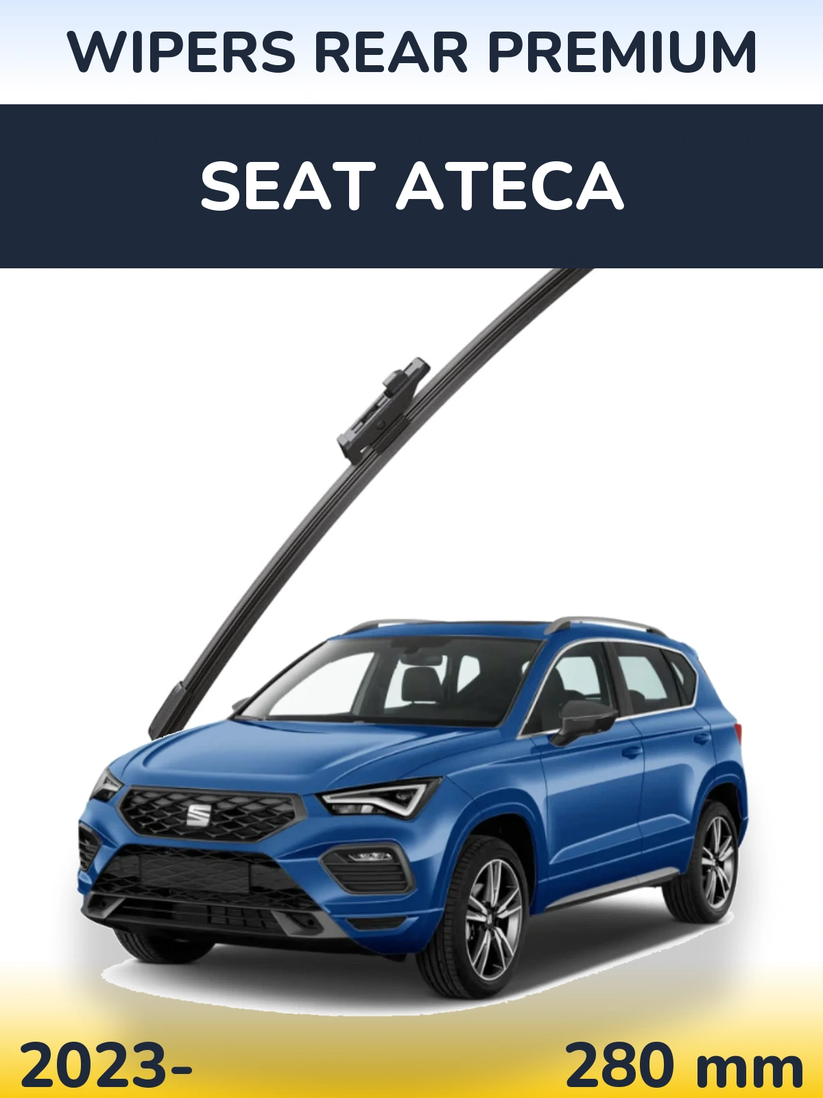Torkarblad WIPERS REAR PREMIUM för SEAT Ateca