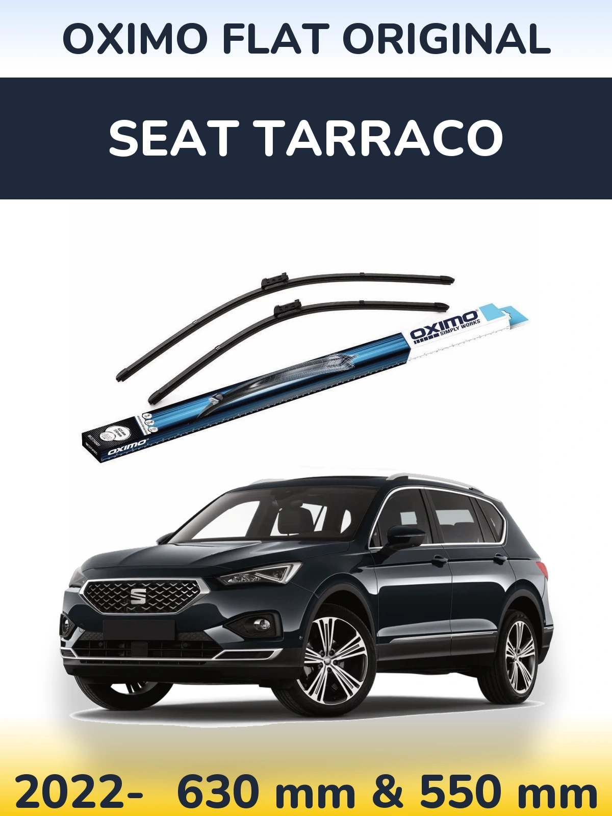 Torkarblad Oximo Flat Original för SEAT Tarraco