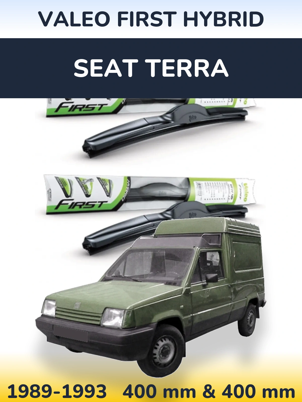 Torkarblad Valeo First Hybrid för SEAT Terra