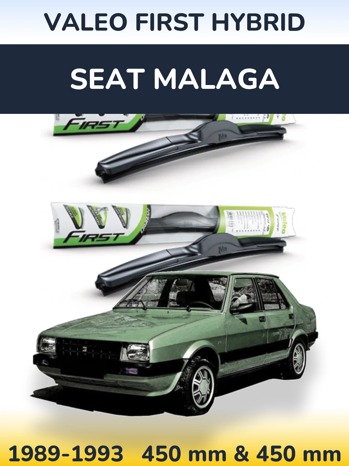 Torkarblad Valeo First Hybrid för SEAT Malaga