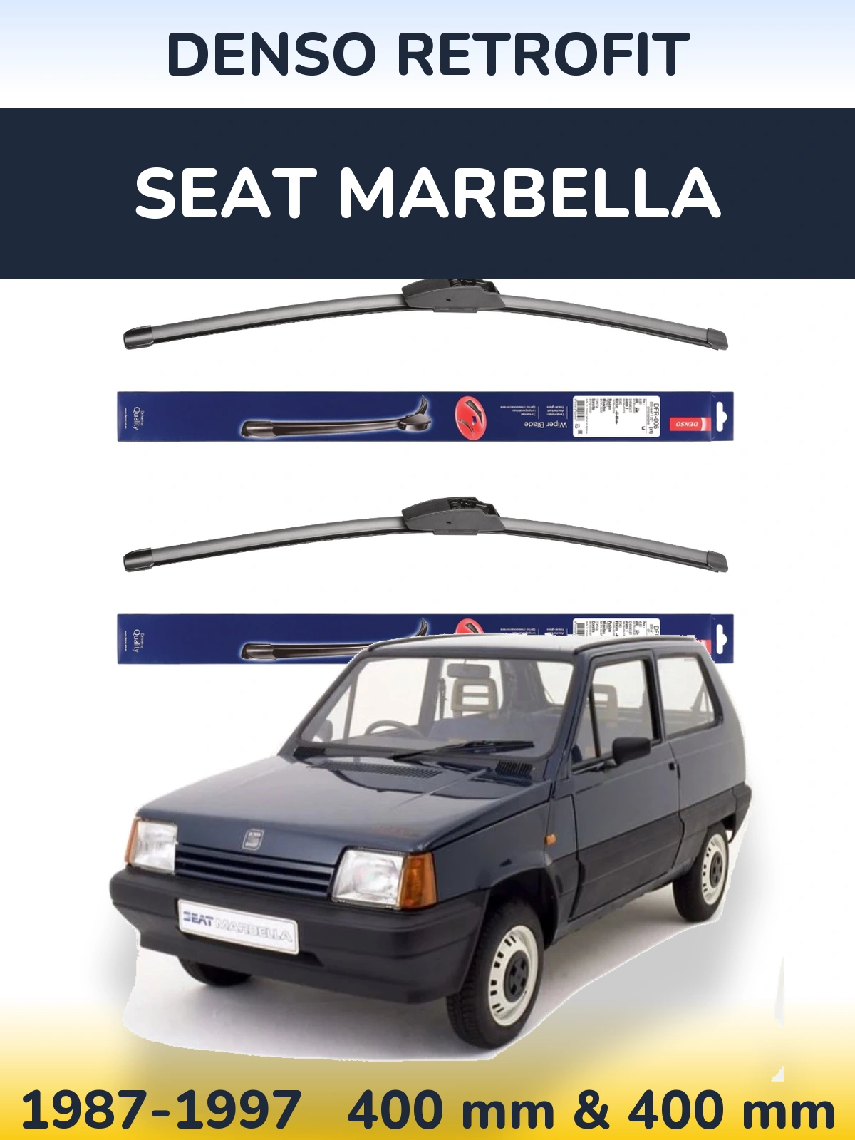 Torkarblad Denso Retrofit för SEAT Marbella