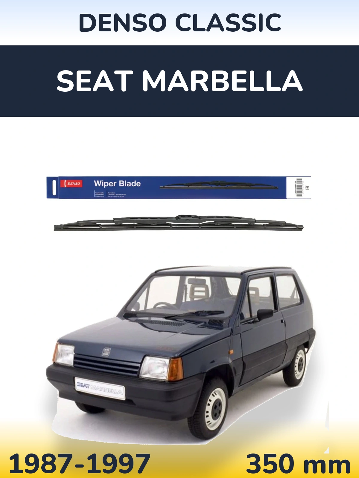 Torkarblad Denso Classic för SEAT Marbella