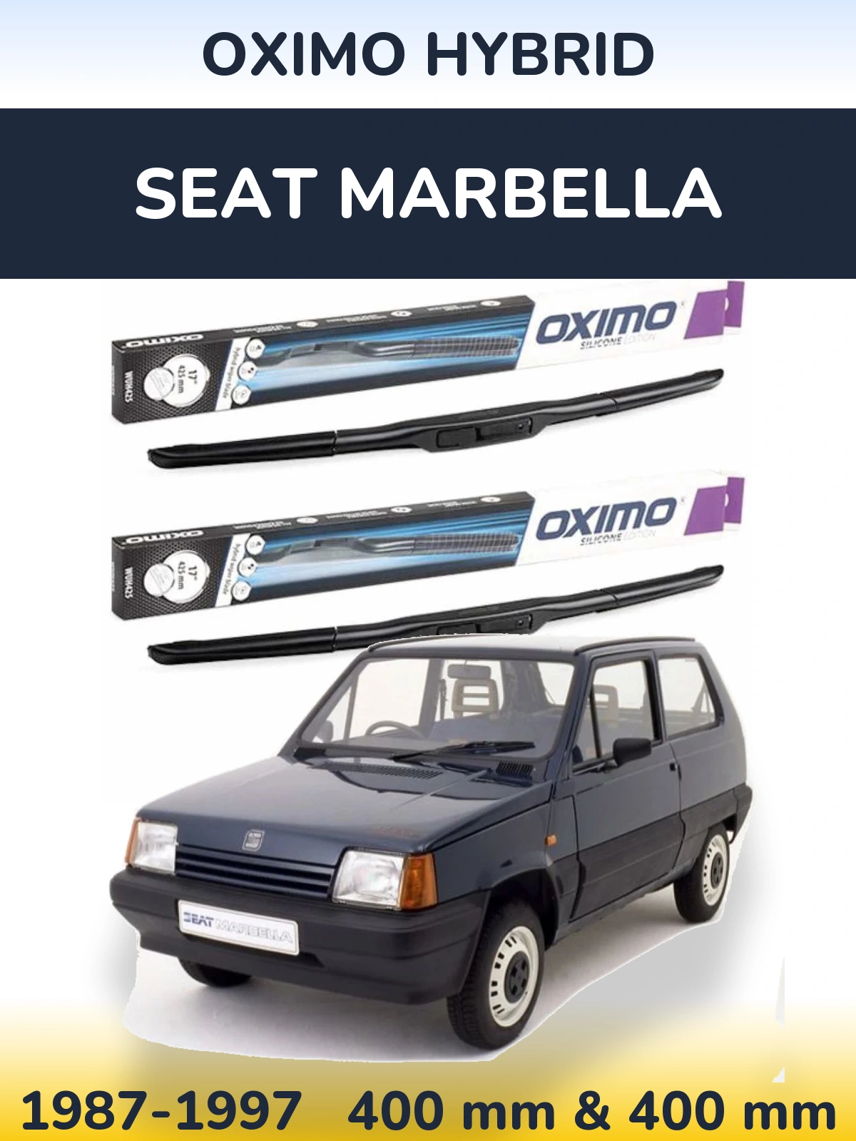 Torkarblad Oximo Hybrid för SEAT Marbella