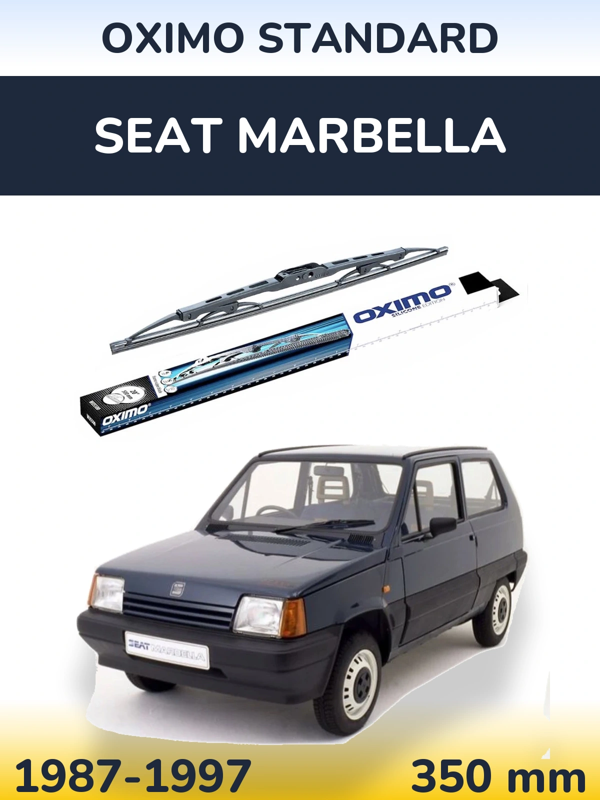 Torkarblad Oximo Standard för SEAT Marbella