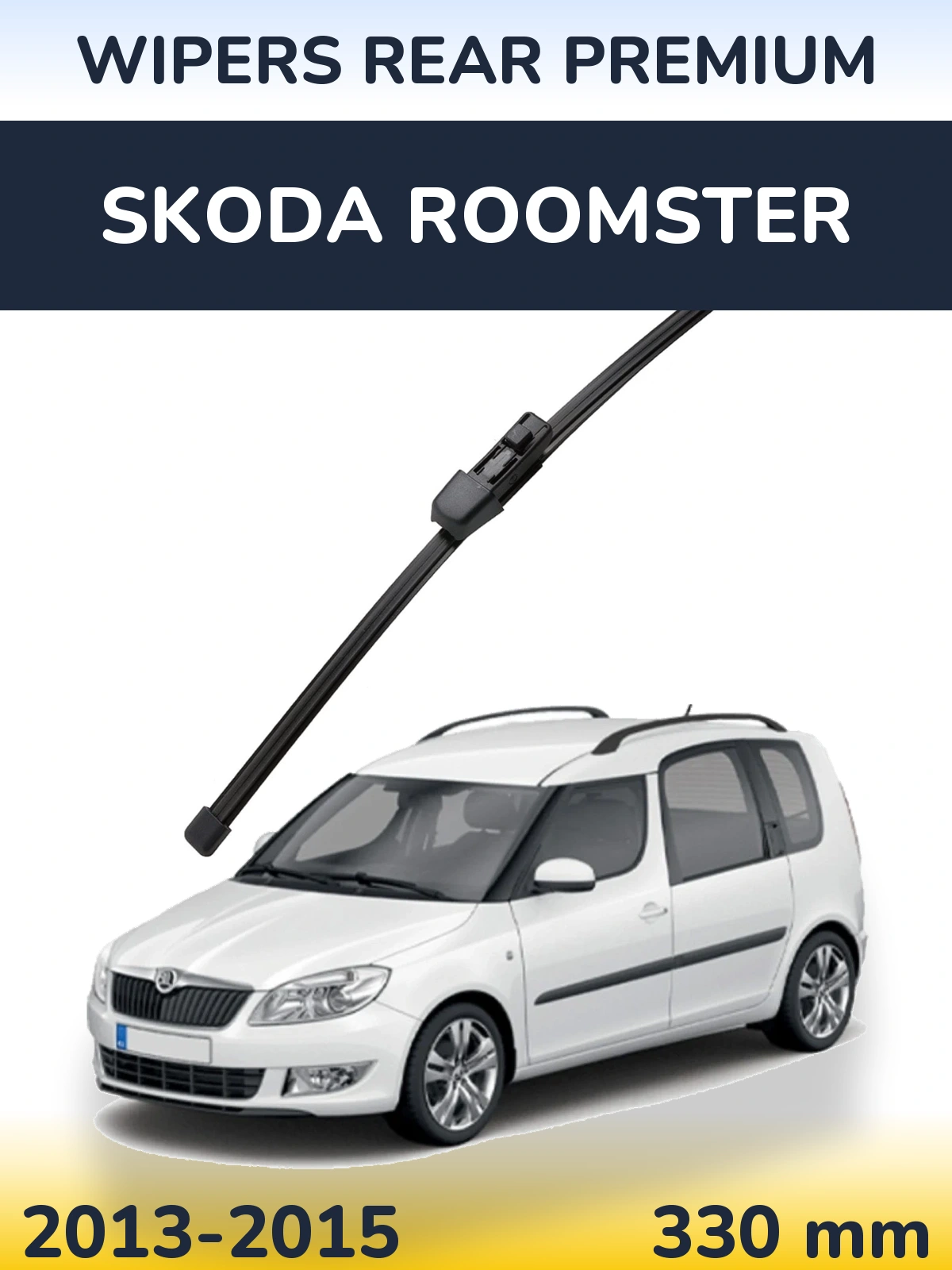 Torkarblad WIPERS REAR PREMIUM för Skoda Roomster