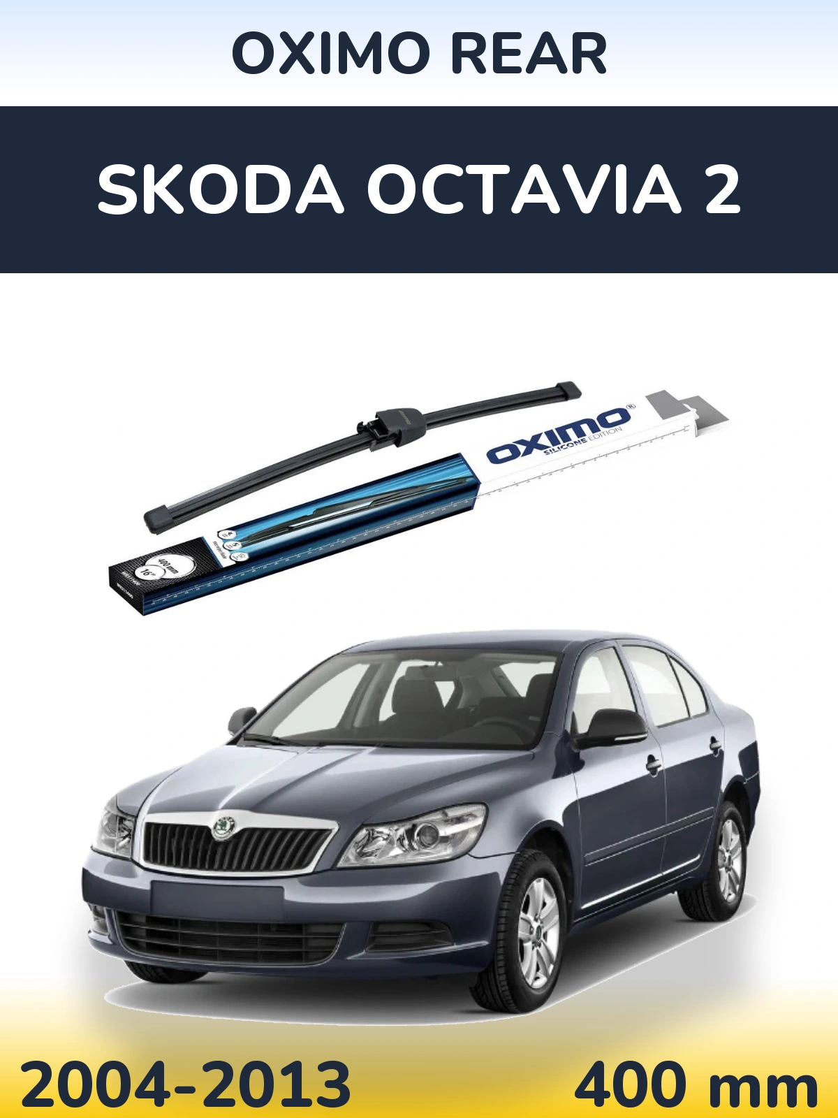 Torkarblad Oximo Rear för Skoda Octavia 2