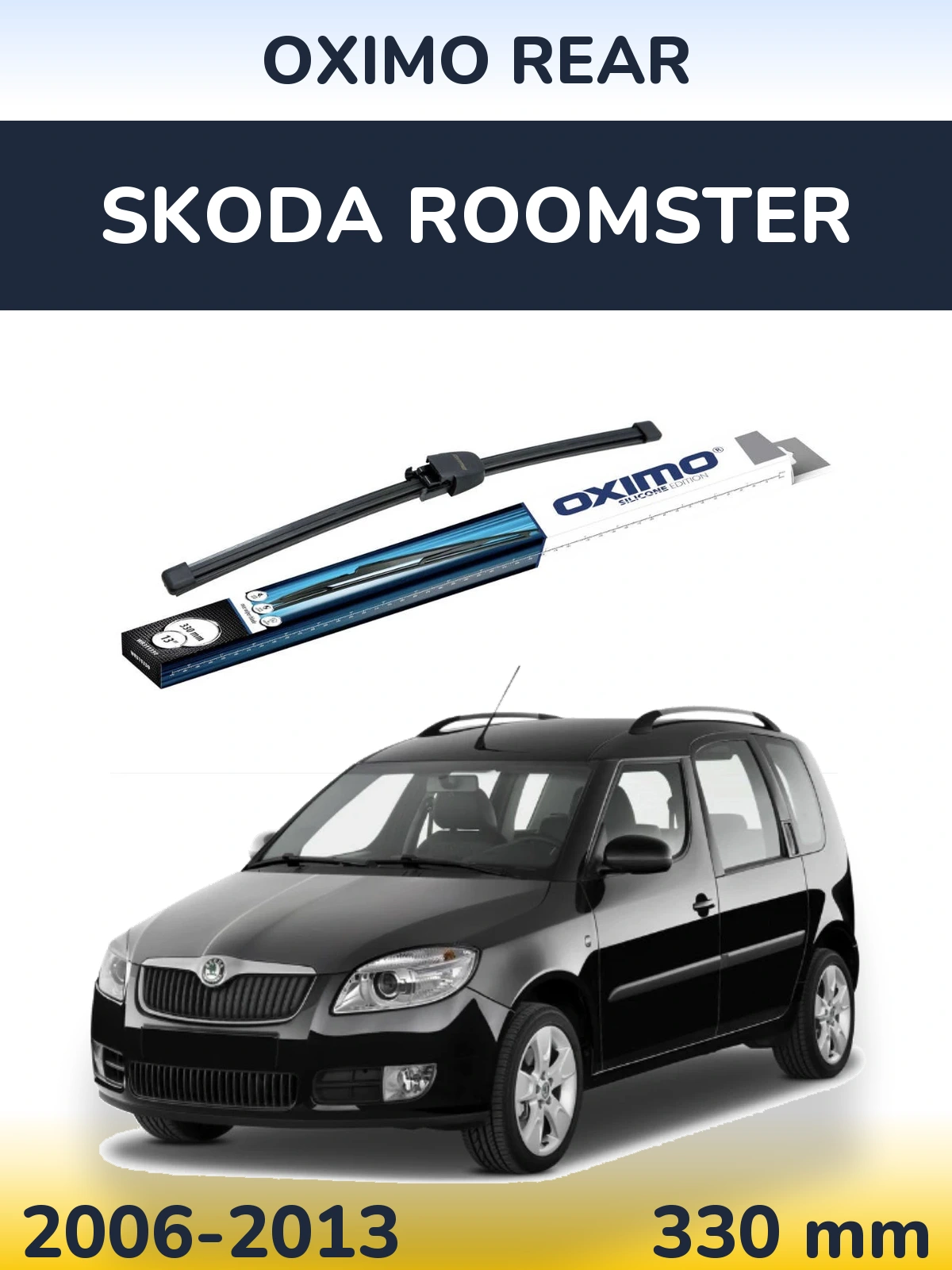 Torkarblad Oximo Rear för Skoda Roomster