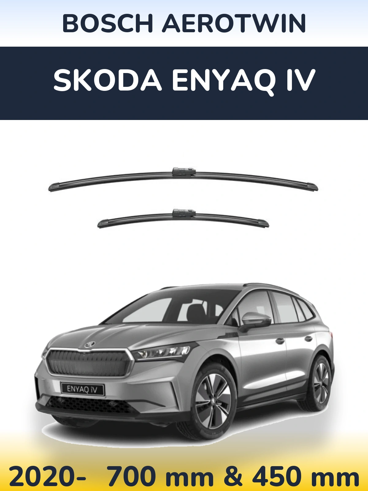Torkarblad BOSCH AeroTwin för Skoda Enyaq iV