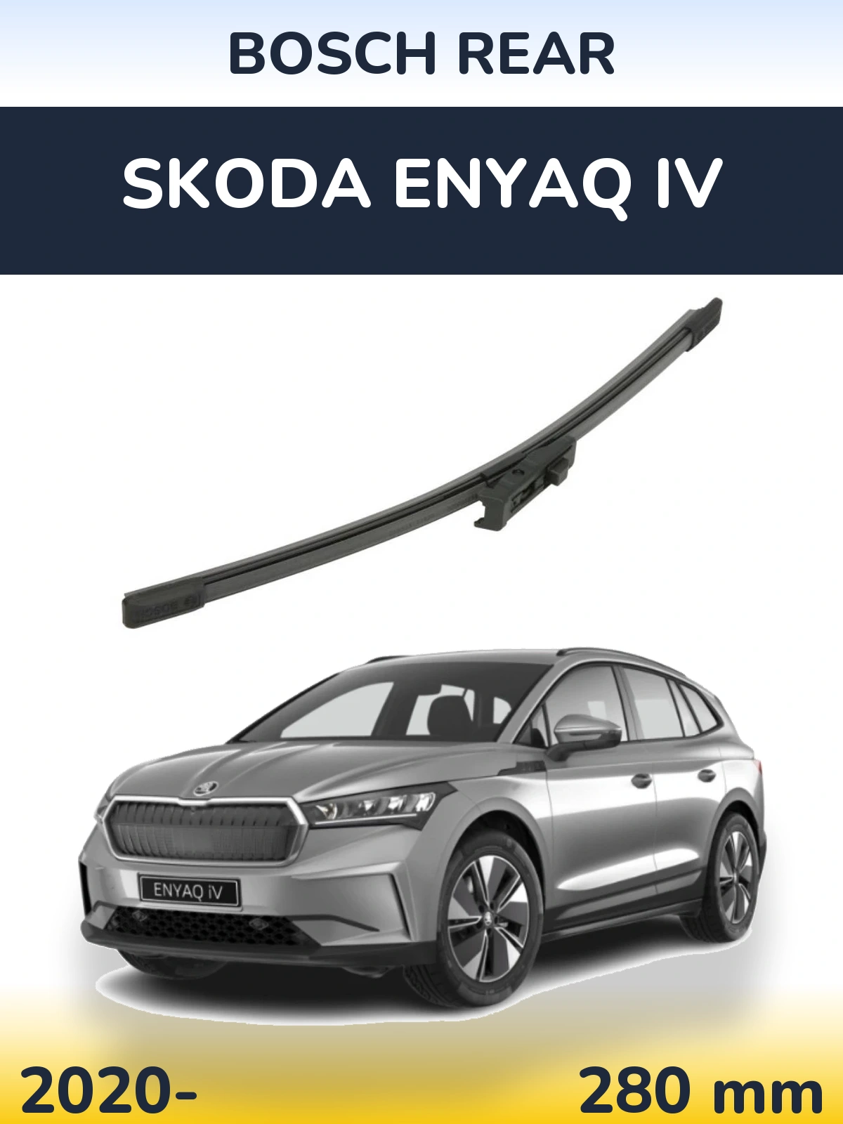 Torkarblad BOSCH Rear för Skoda Enyaq iV