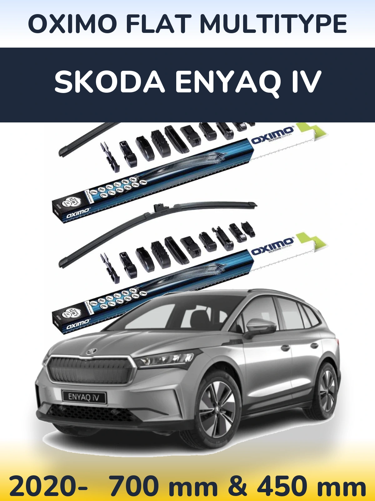 Torkarblad Oximo Flat MultiType för Skoda Enyaq iV
