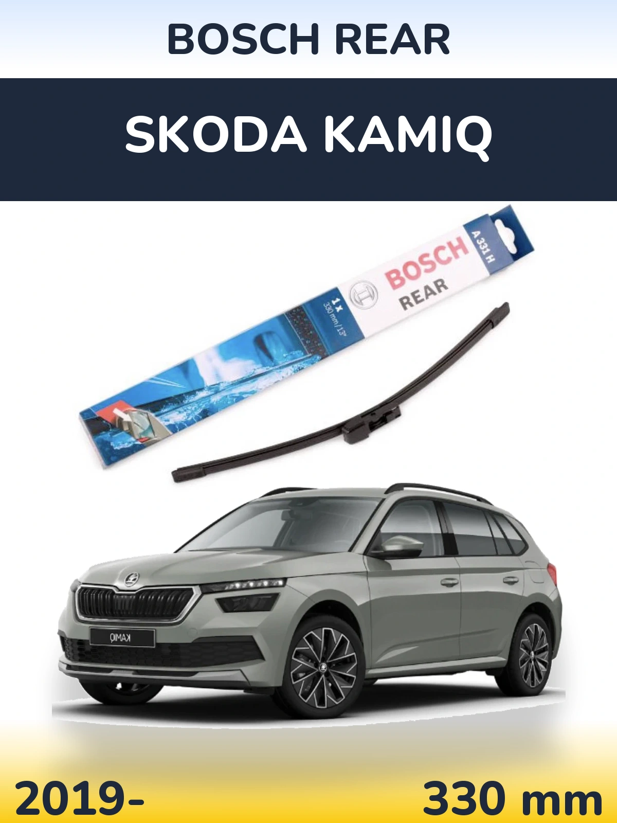 Torkarblad BOSCH Rear för Skoda Kamiq