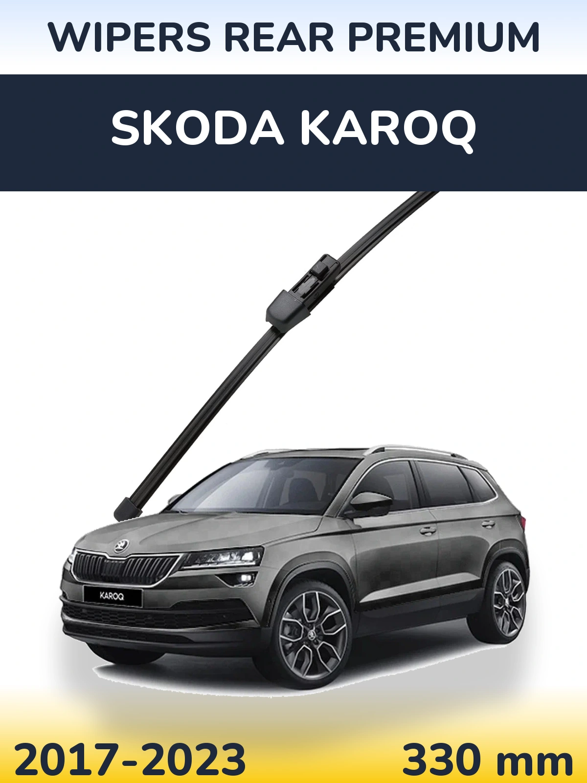 Torkarblad WIPERS REAR PREMIUM för Skoda Karoq