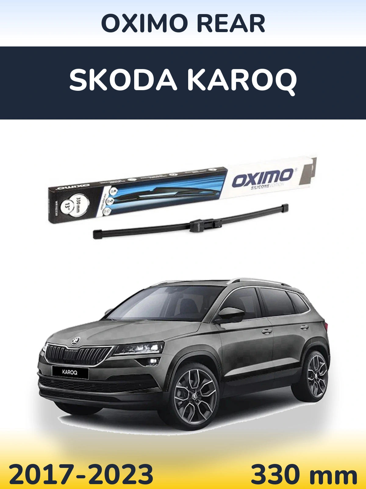 Torkarblad Oximo Rear för Skoda Karoq