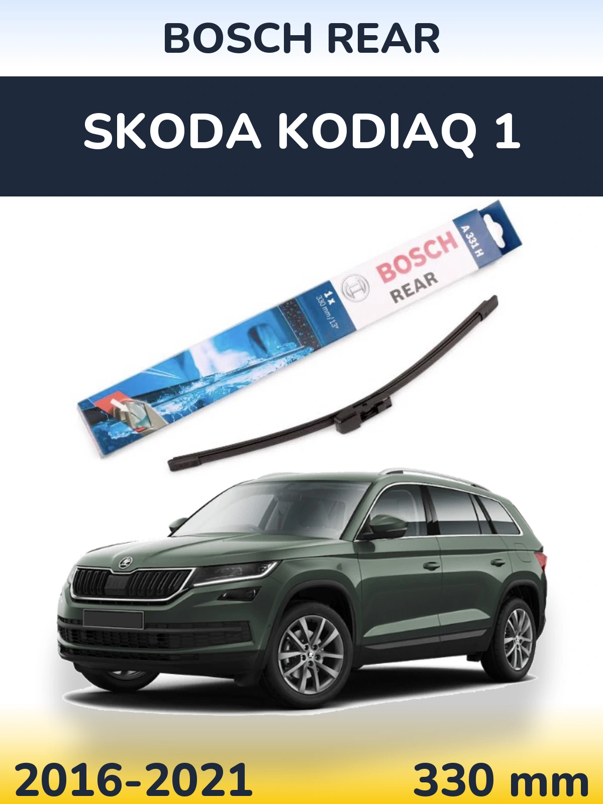 Torkarblad BOSCH Rear för Skoda Kodiaq 1