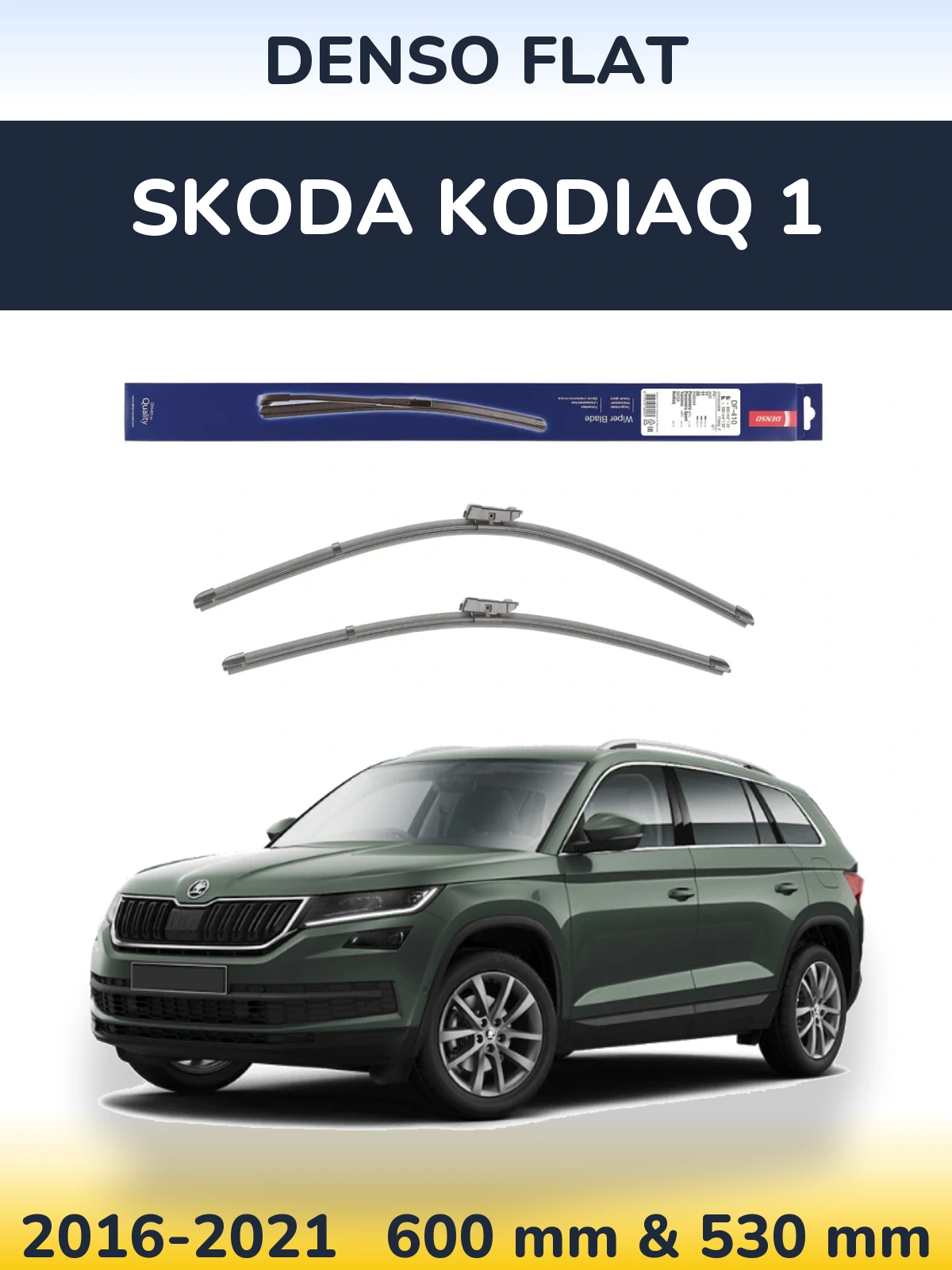 Torkarblad Denso Flat för Skoda Kodiaq 1