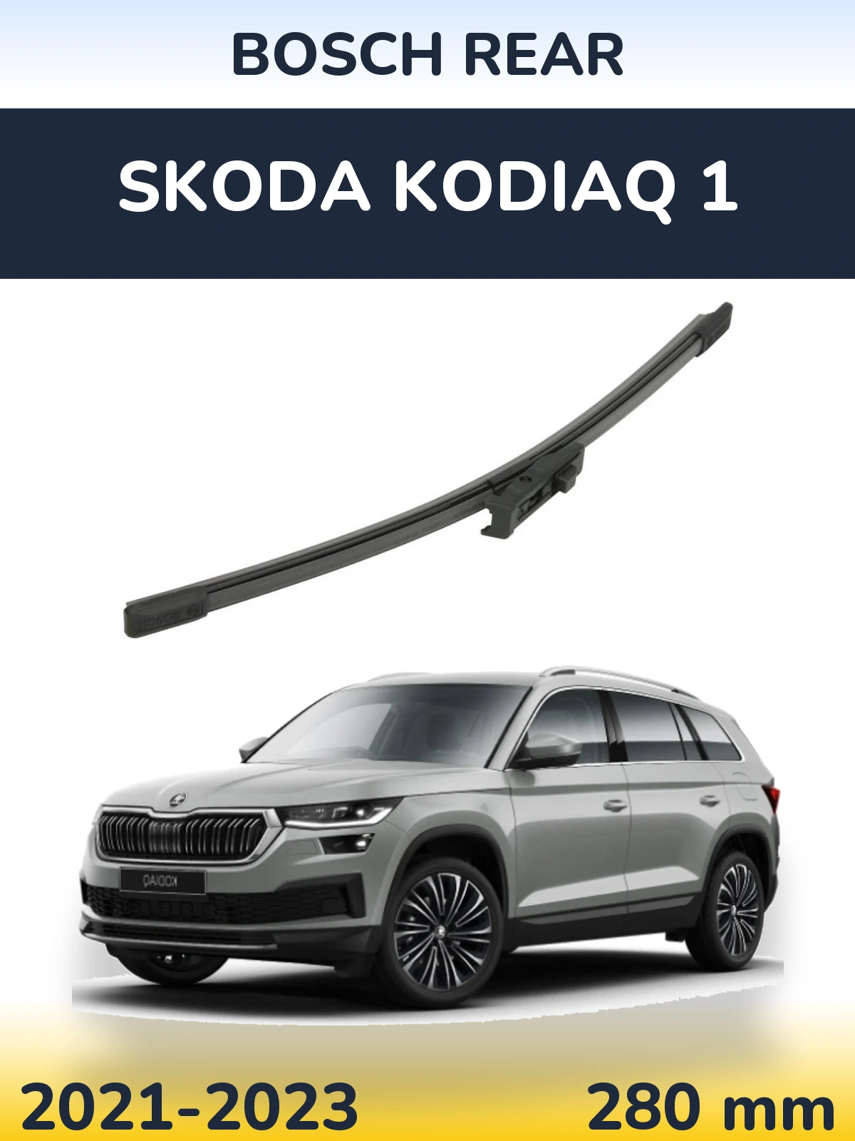 Torkarblad BOSCH Rear för Skoda Kodiaq 1