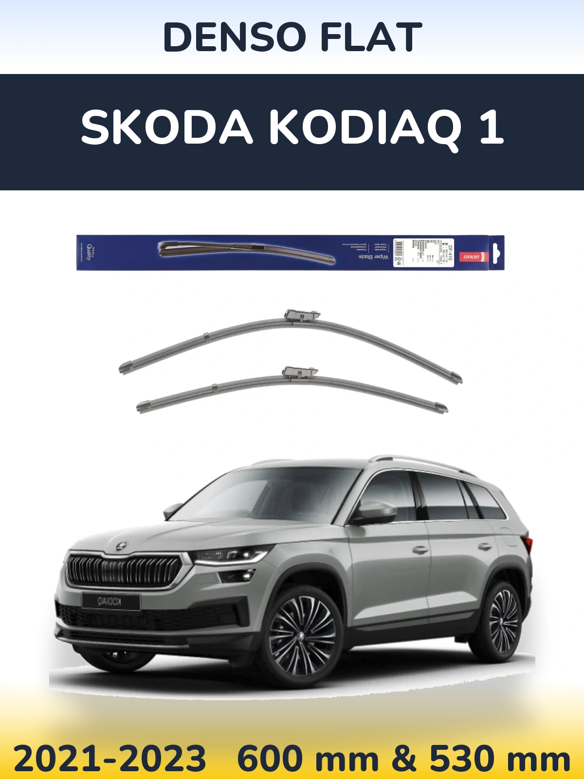 Torkarblad Denso Flat för Skoda Kodiaq 1