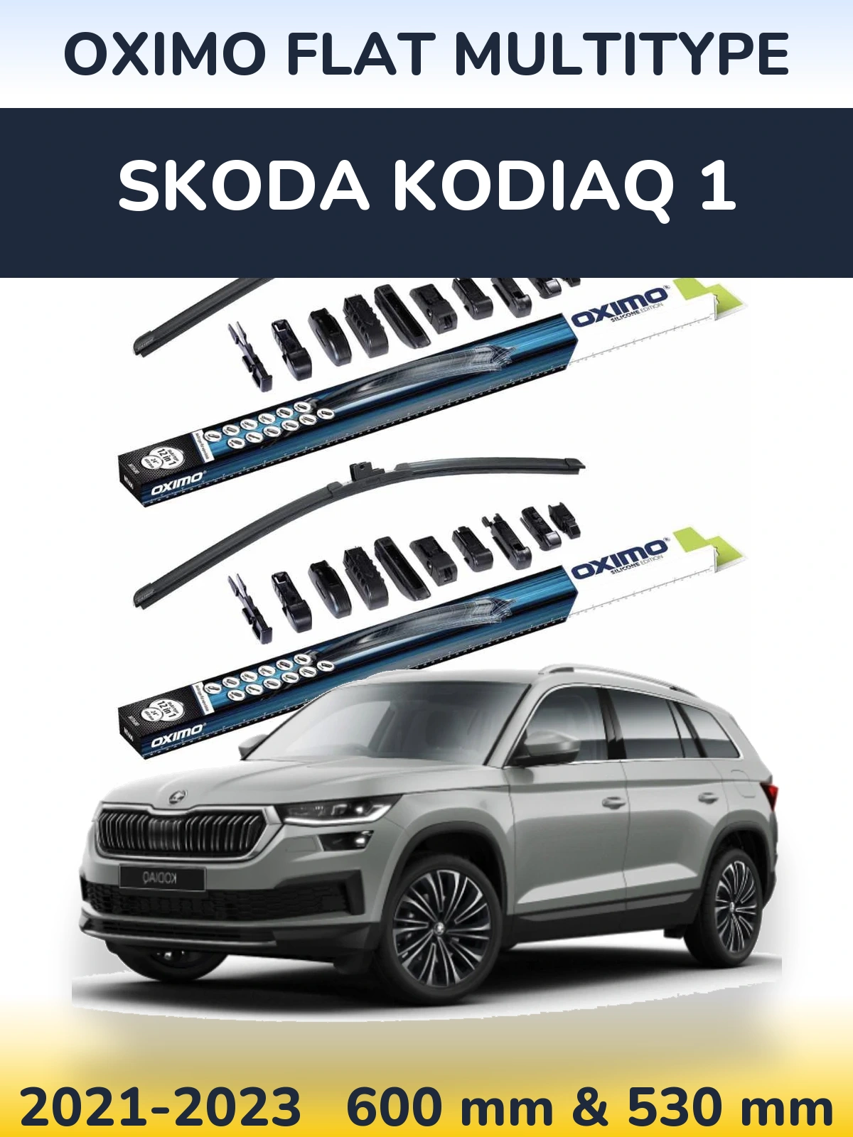 Torkarblad Oximo Flat MultiType för Skoda Kodiaq 1