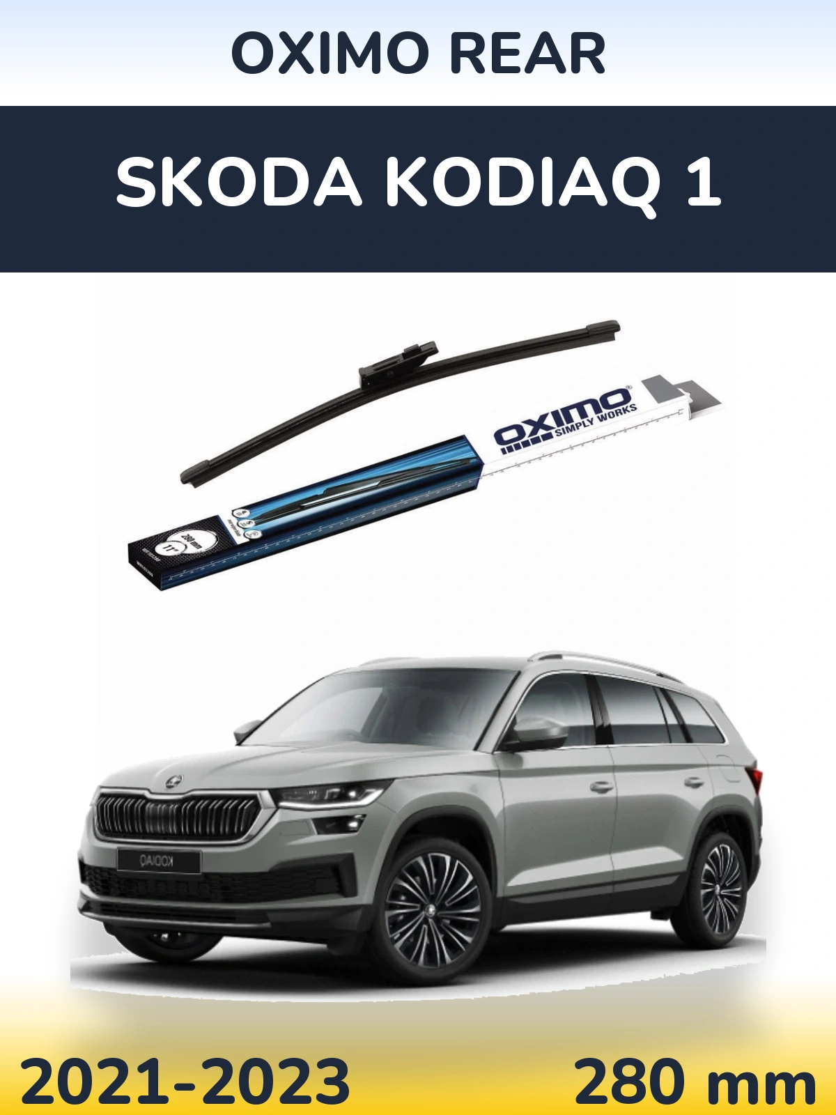 Torkarblad Oximo Rear för Skoda Kodiaq 1