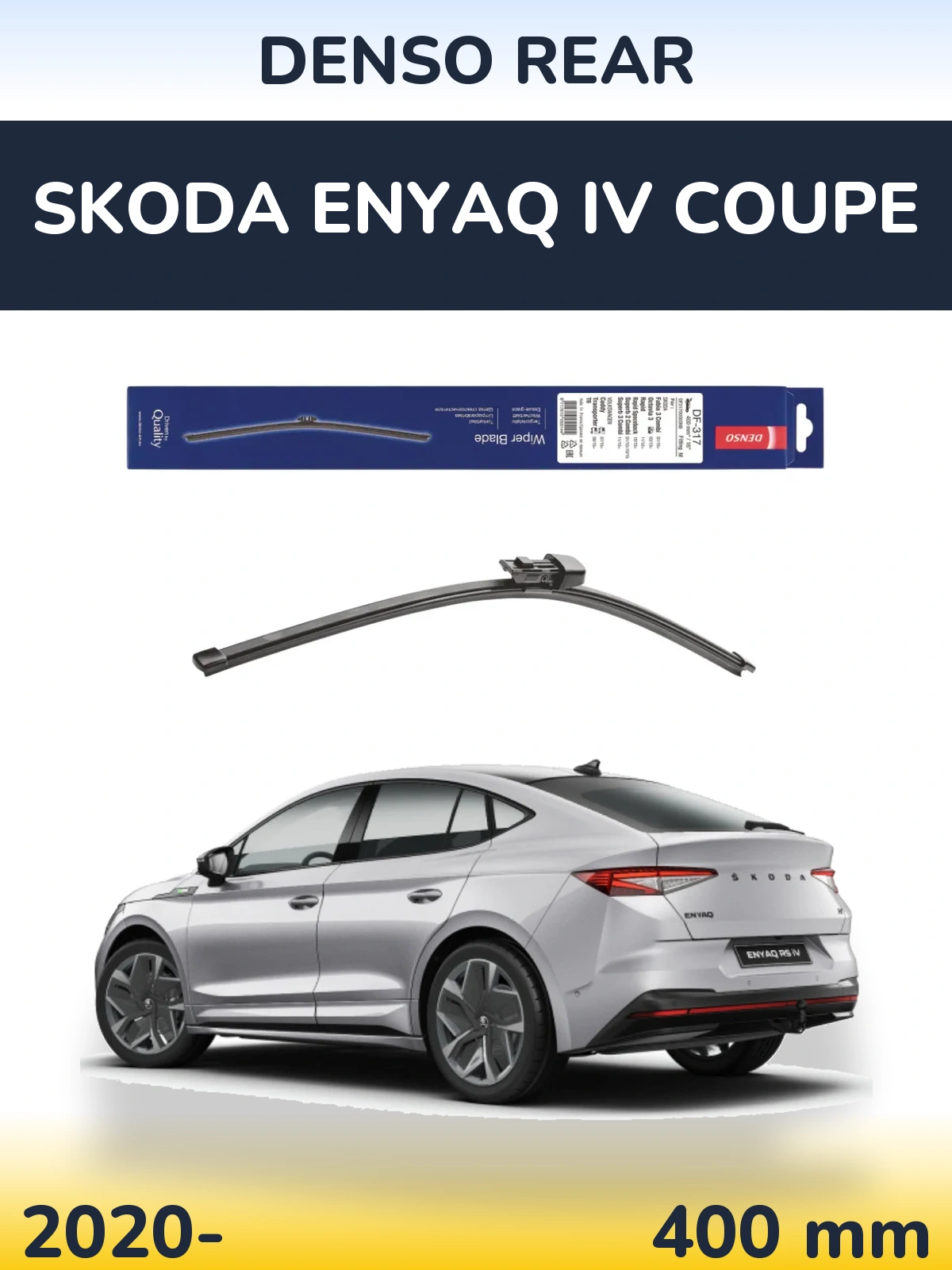 Torkarblad Denso Rear för Skoda Enyaq iV Coupe