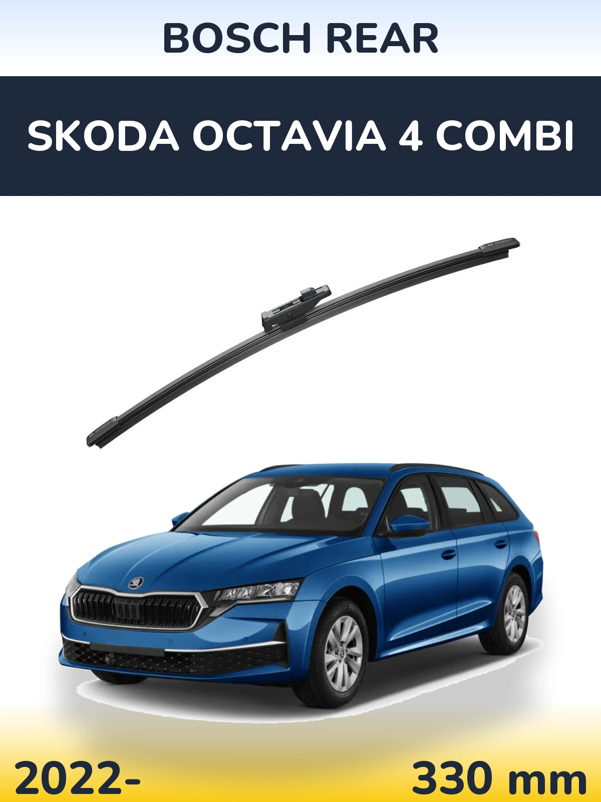 Torkarblad BOSCH Rear för Skoda Octavia 4 Combi
