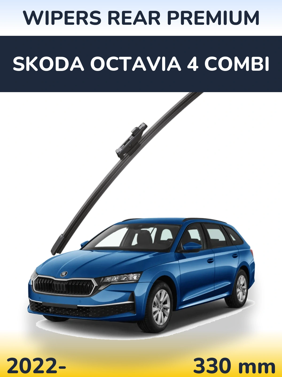 Torkarblad WIPERS REAR PREMIUM för Skoda Octavia 4 Combi