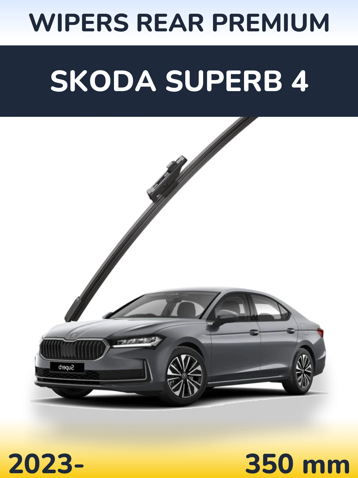 Torkarblad WIPERS REAR PREMIUM för Skoda Superb 4