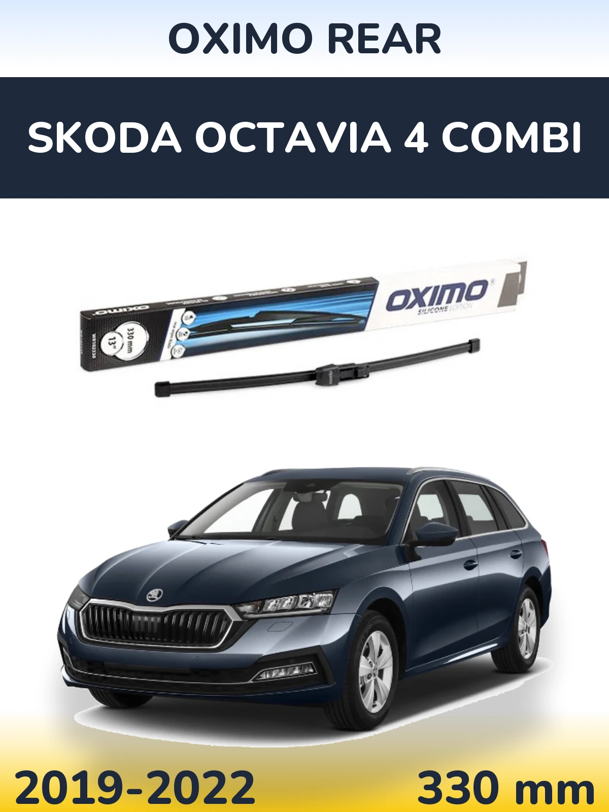 Torkarblad Oximo Rear för Skoda Octavia 4 Combi