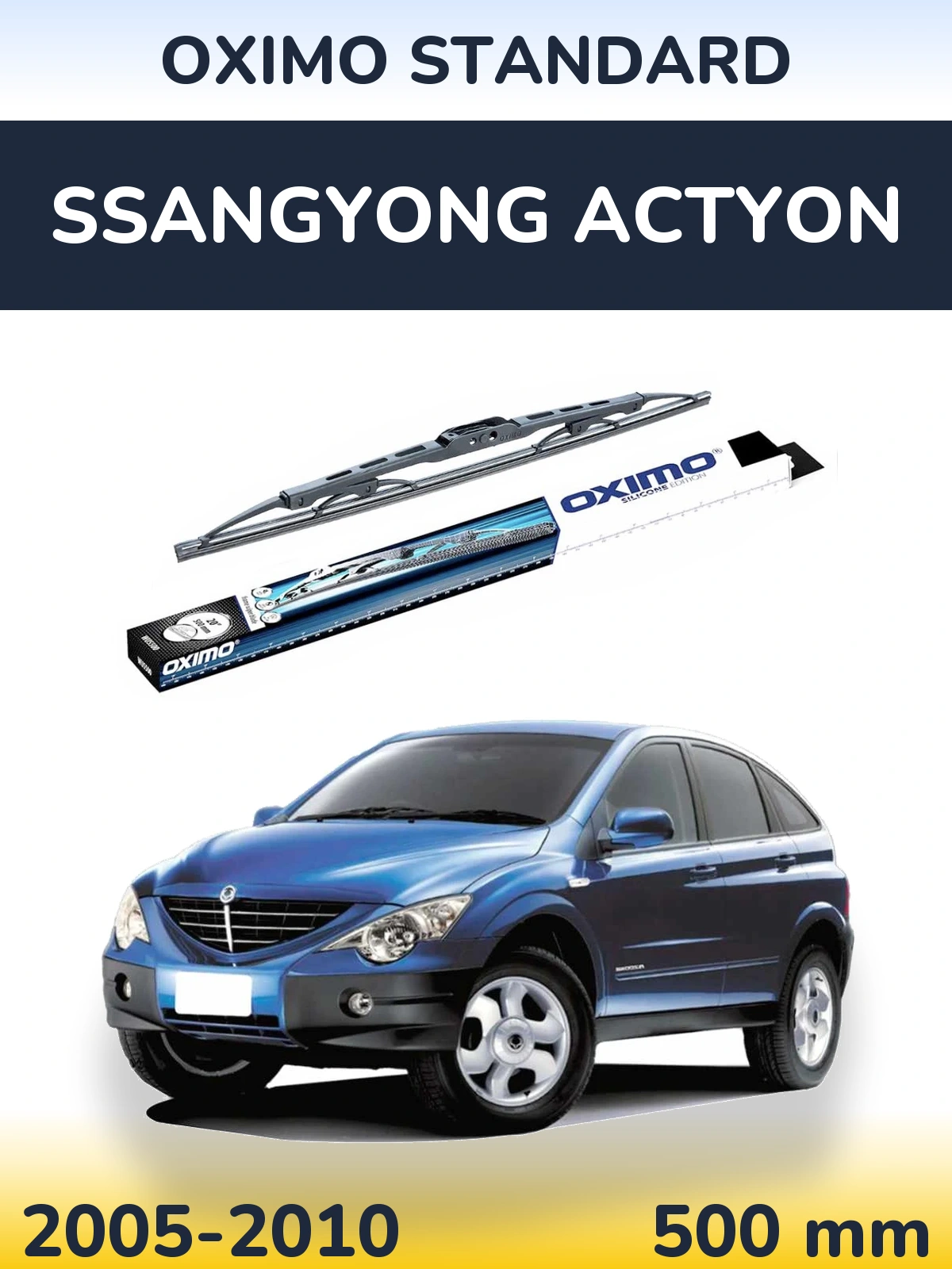 Torkarblad Oximo Standard för SsangYong Actyon