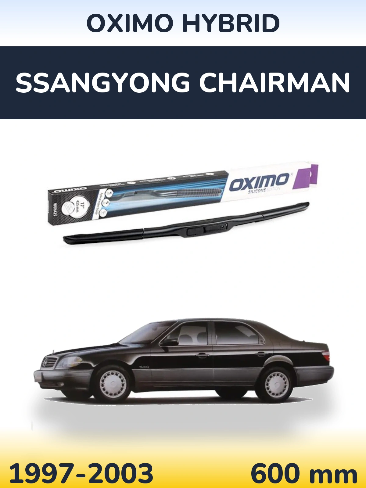 Torkarblad Oximo Hybrid för SsangYong Chairman