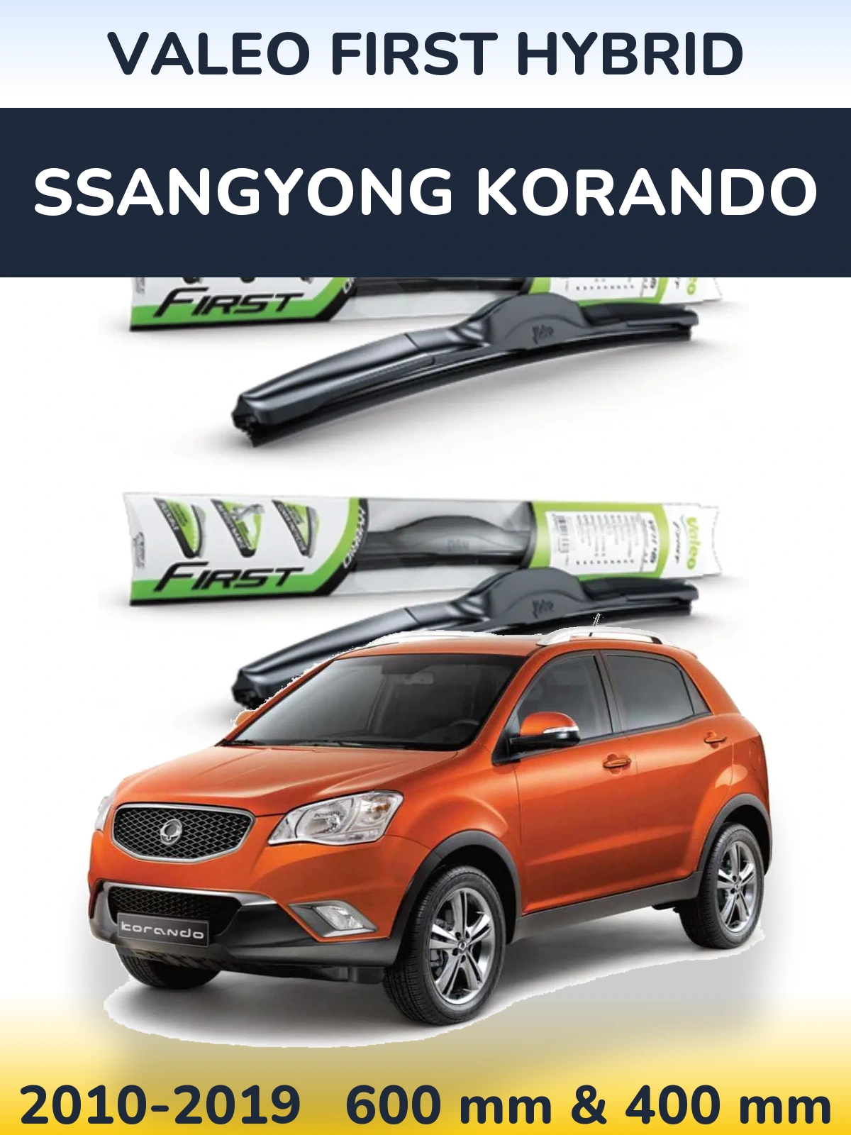 Torkarblad Valeo First Hybrid för SsangYong Korando