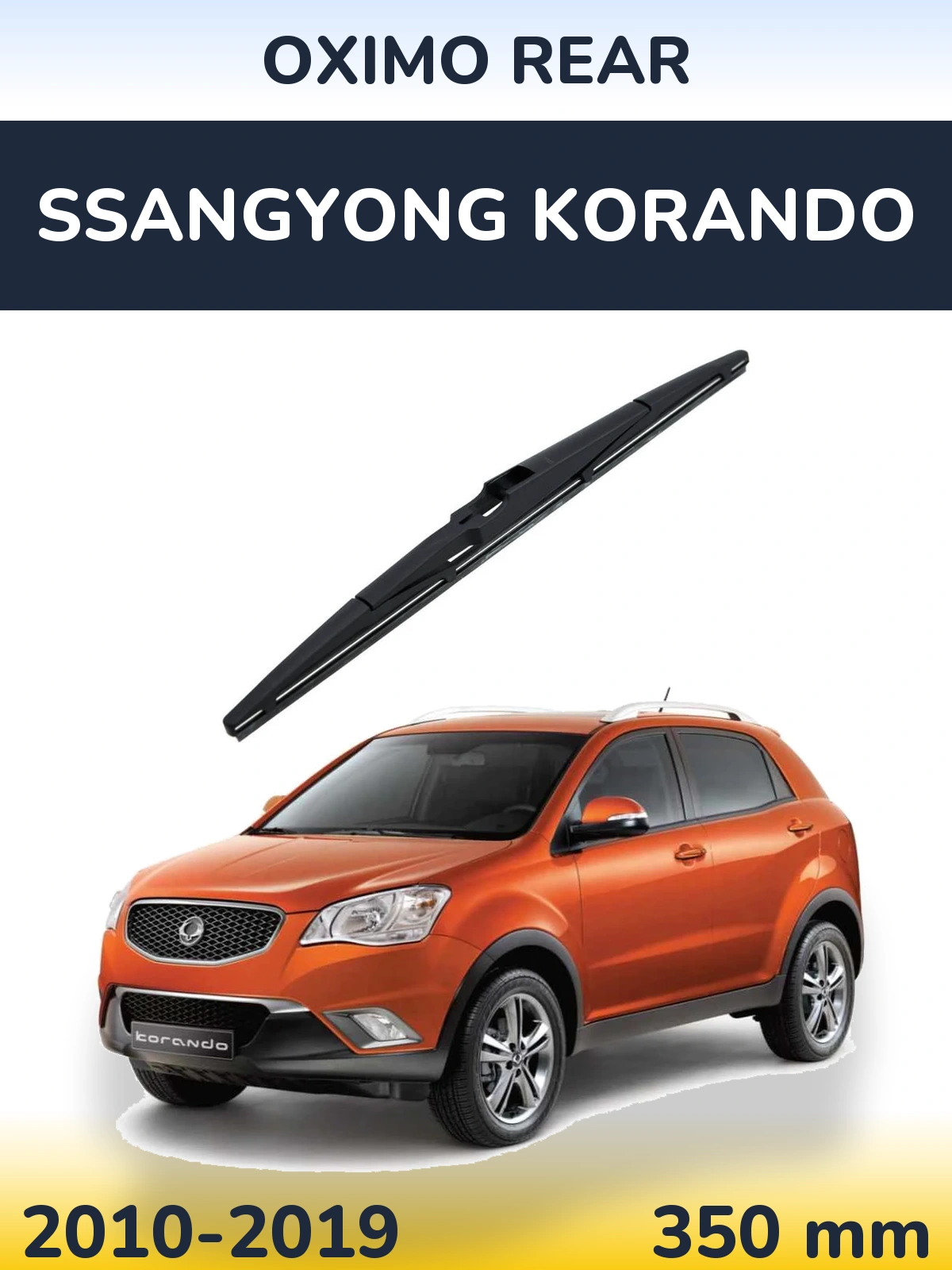 Torkarblad Oximo Rear för SsangYong Korando