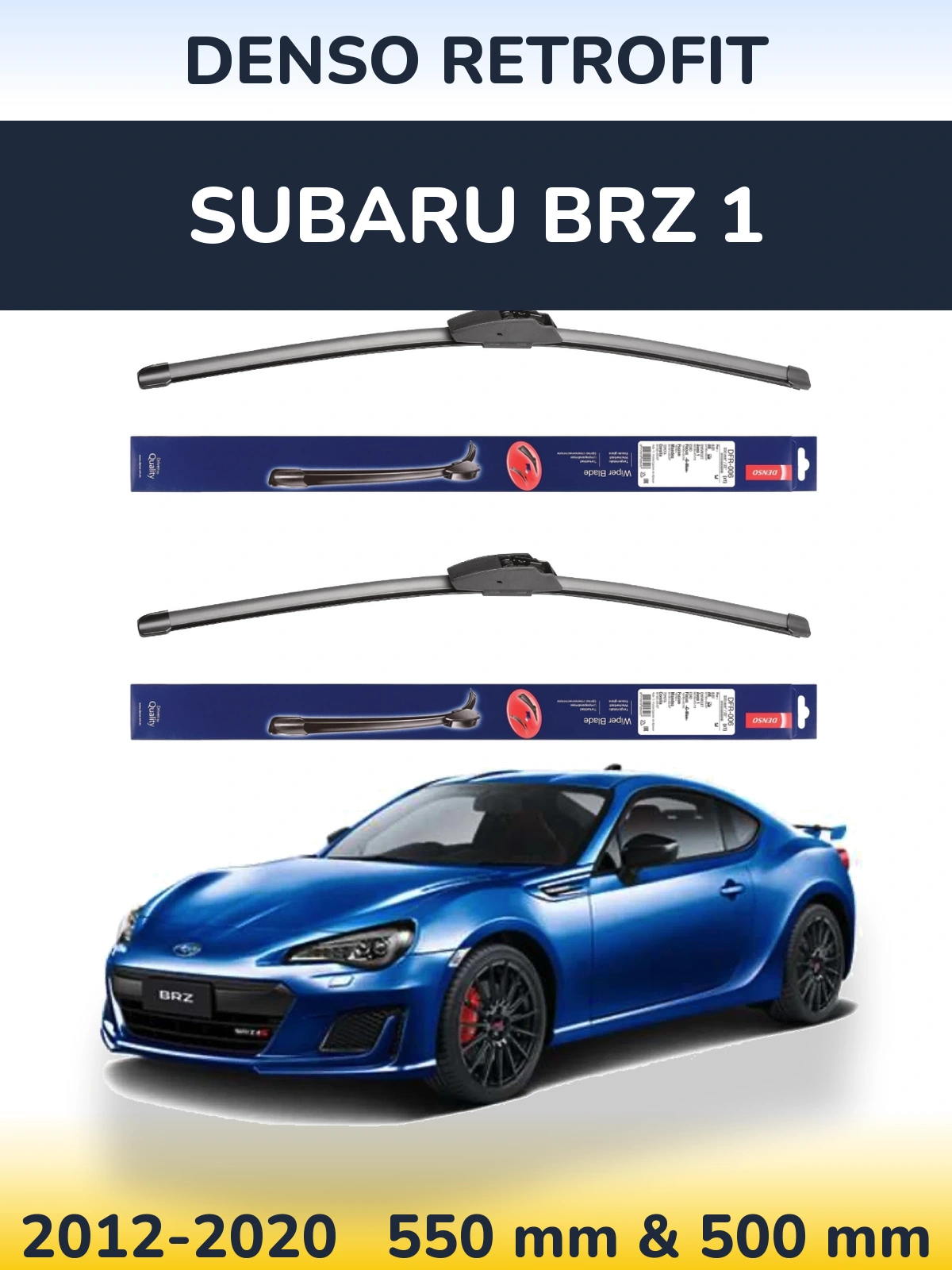 Torkarblad Denso Retrofit för Subaru BRZ 1