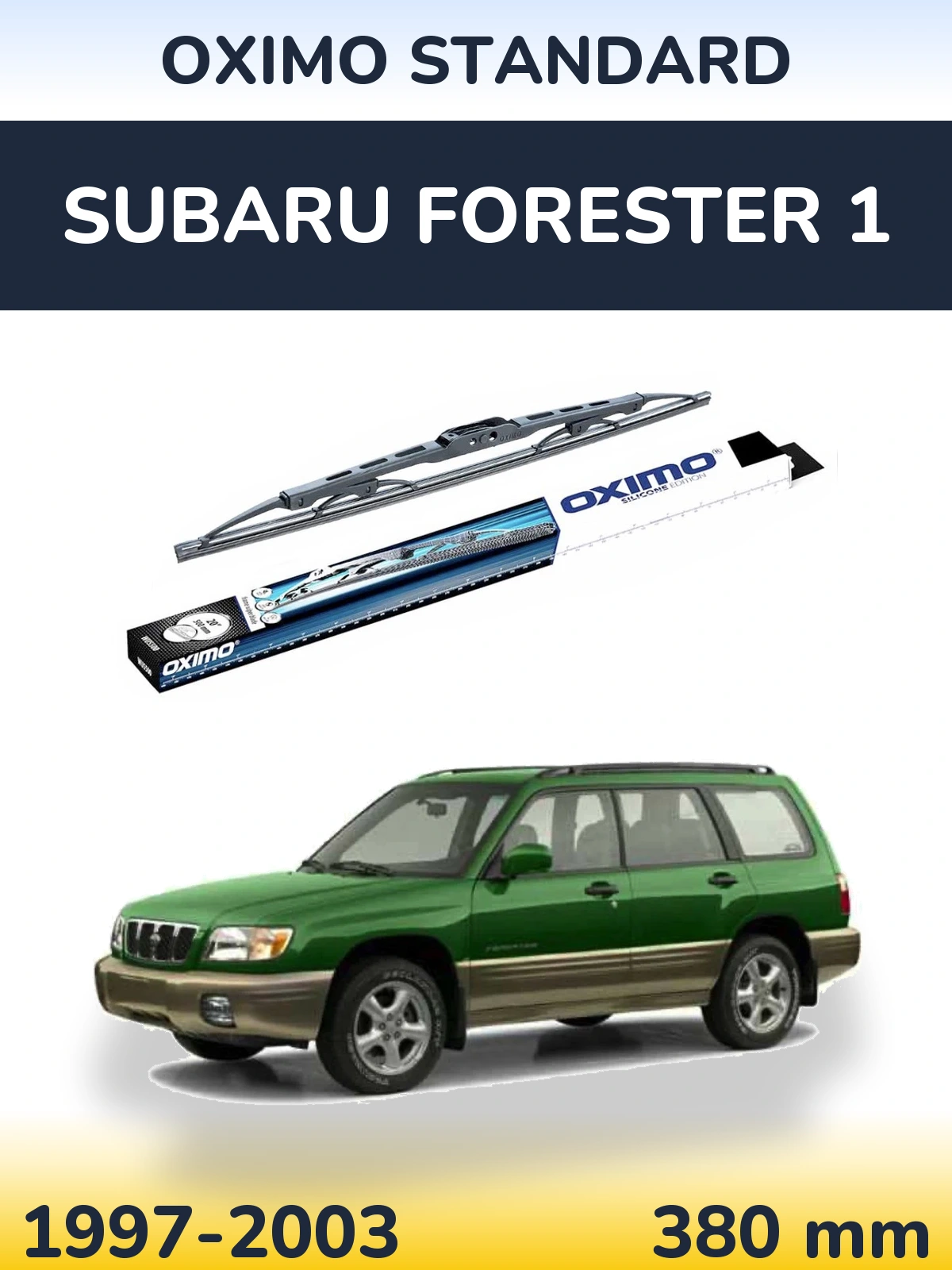 Torkarblad Oximo Standard för Subaru Forester 1