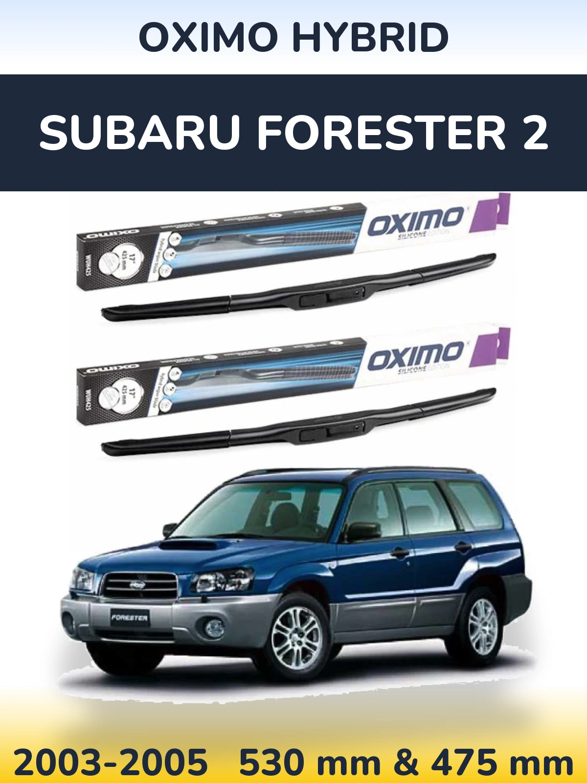 Torkarblad Oximo Hybrid för Subaru Forester 2