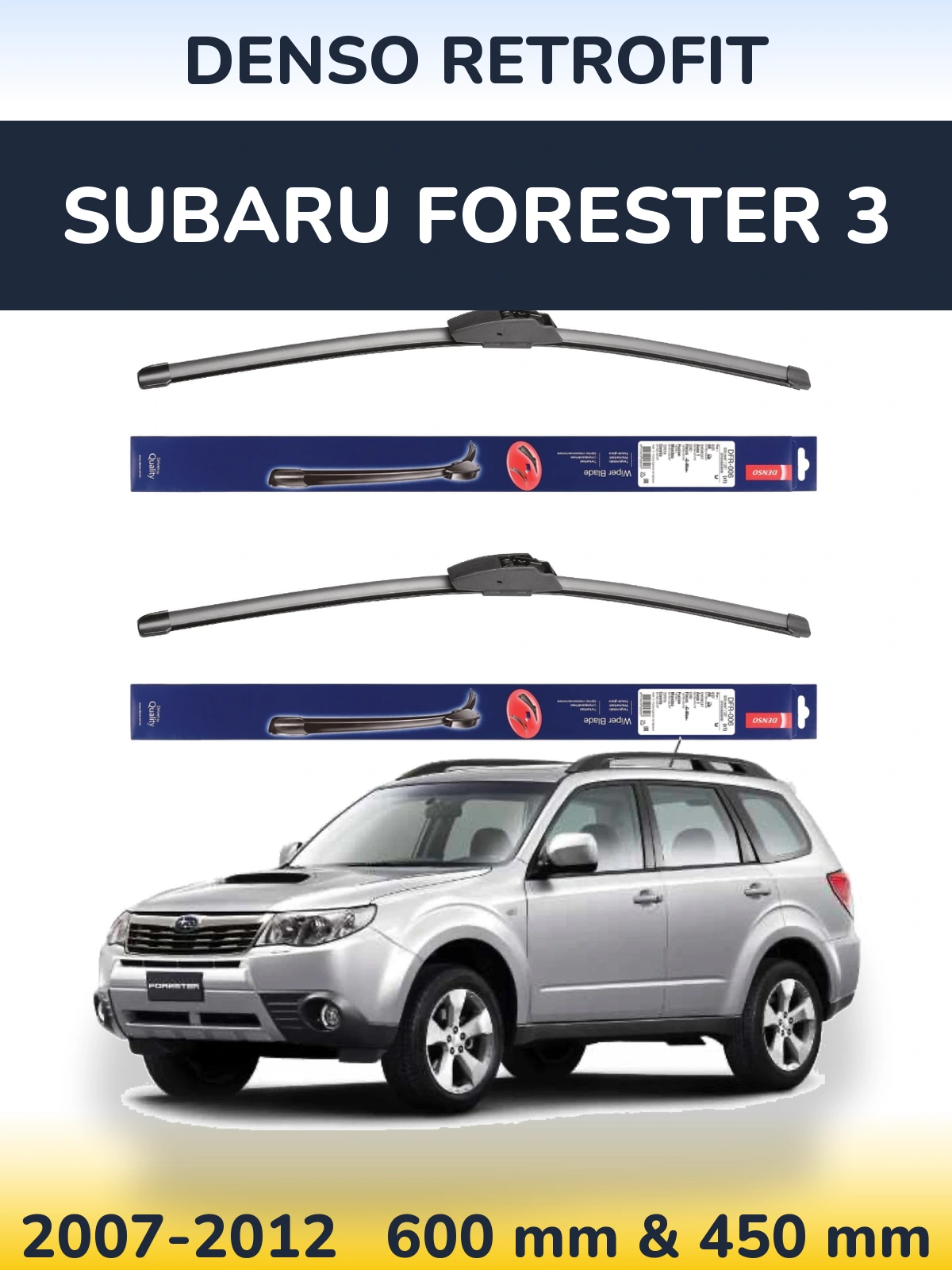 Torkarblad Denso Retrofit för Subaru Forester 3