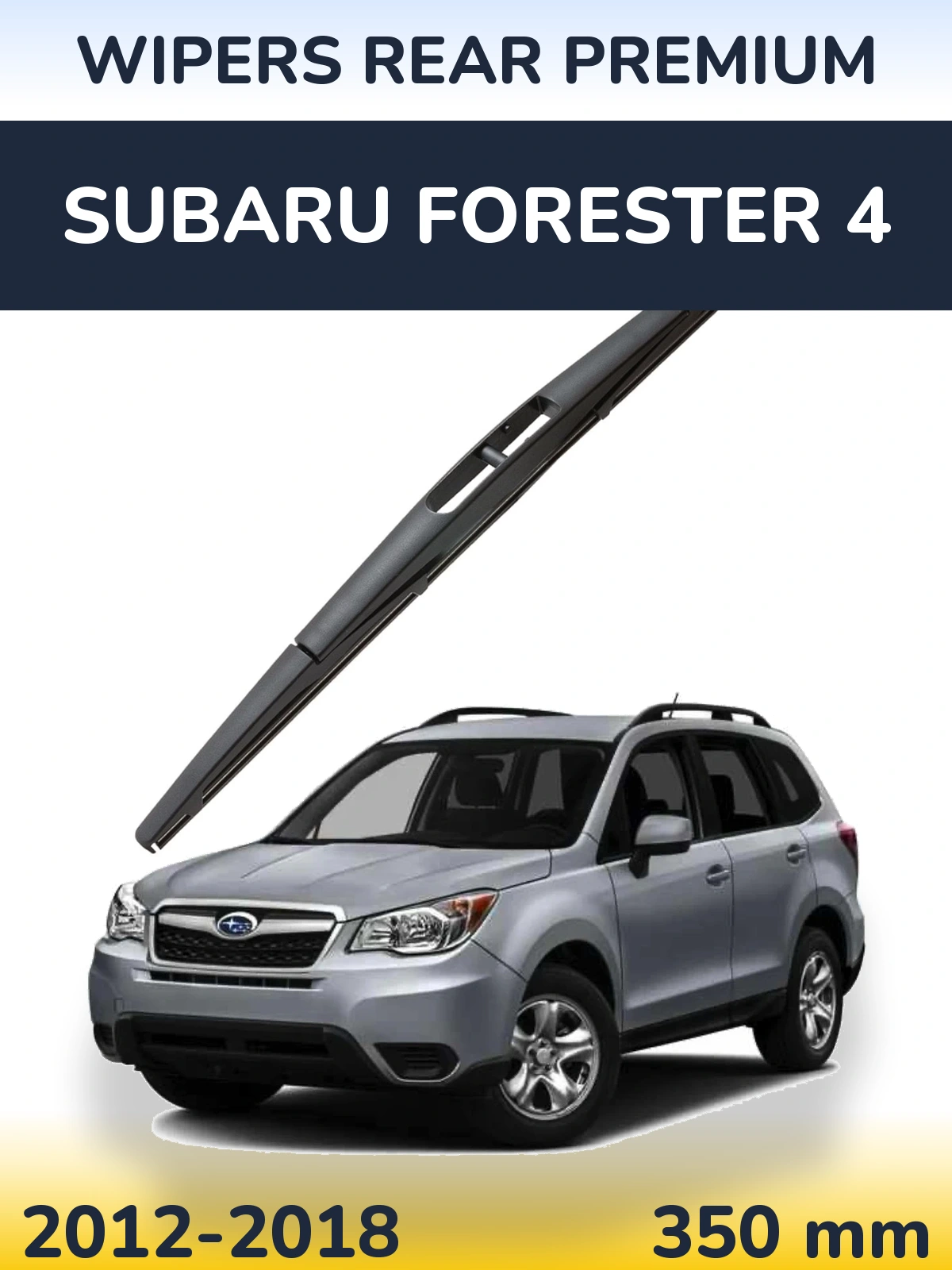 Torkarblad WIPERS REAR PREMIUM för Subaru Forester 4